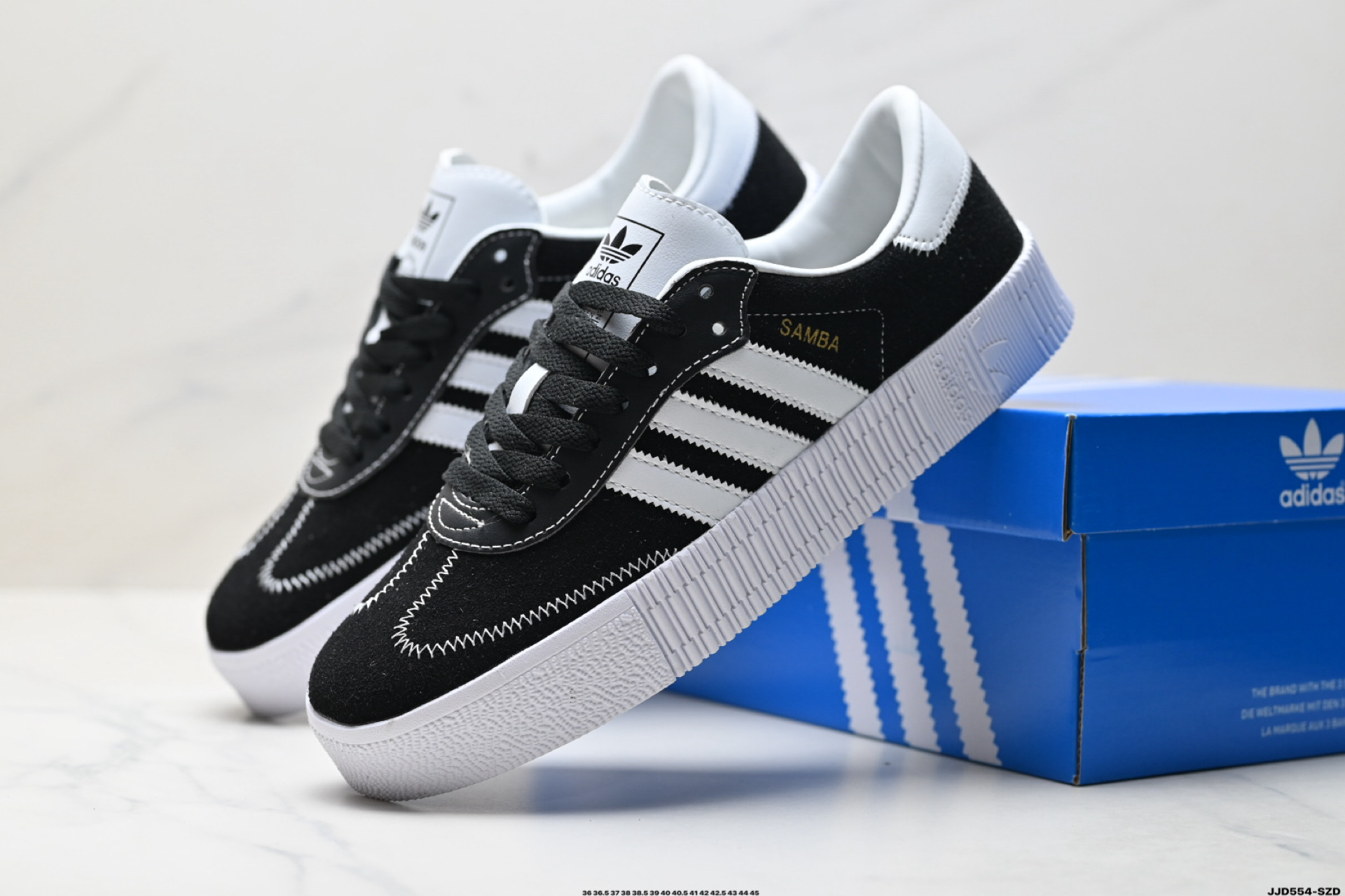 Adidas originals Sambarose 阿迪达斯 防滑减震 低帮 板鞋 AQ1134