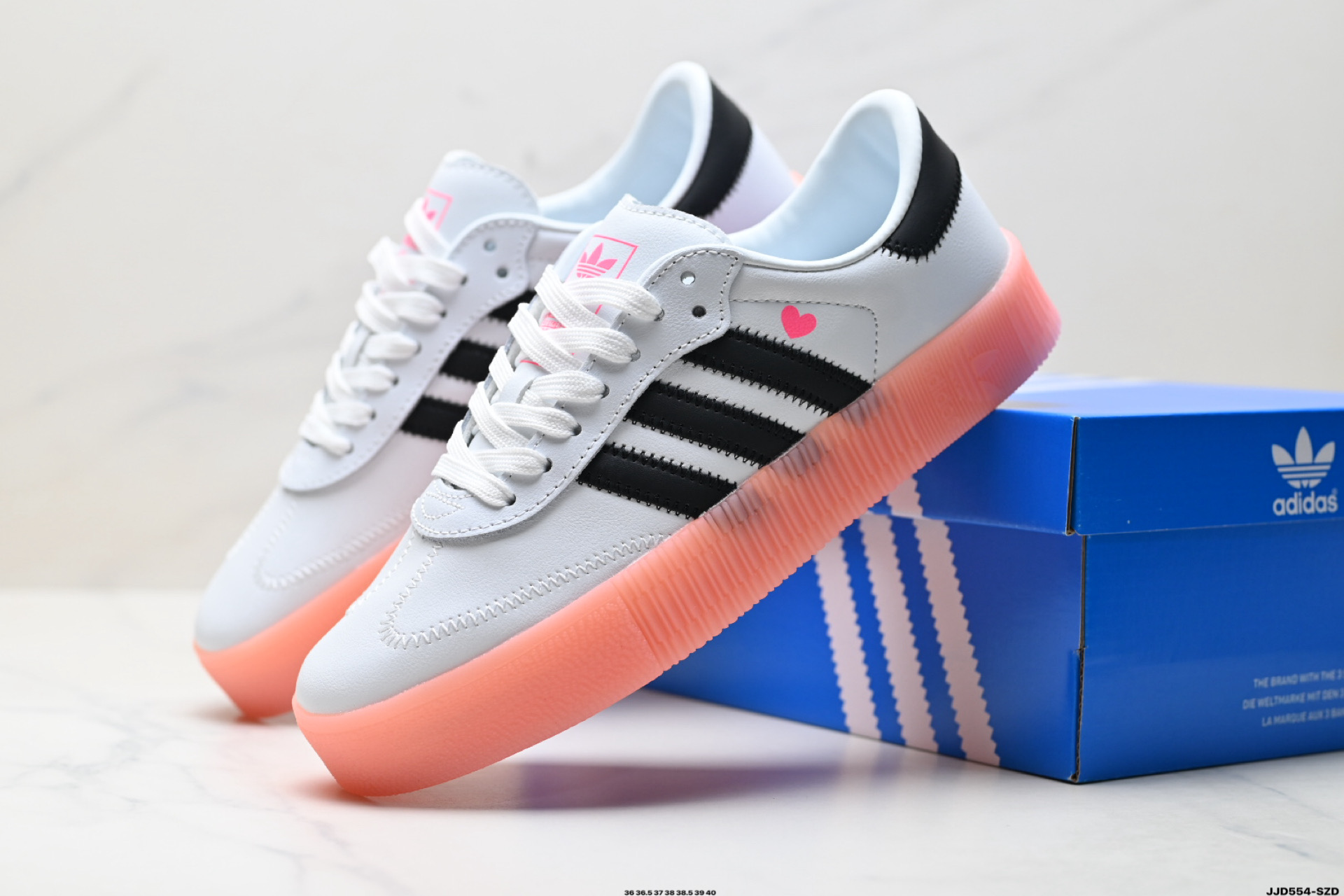 Adidas originals Sambarose 阿迪达斯 防滑减震 低帮 板鞋 AQ1134