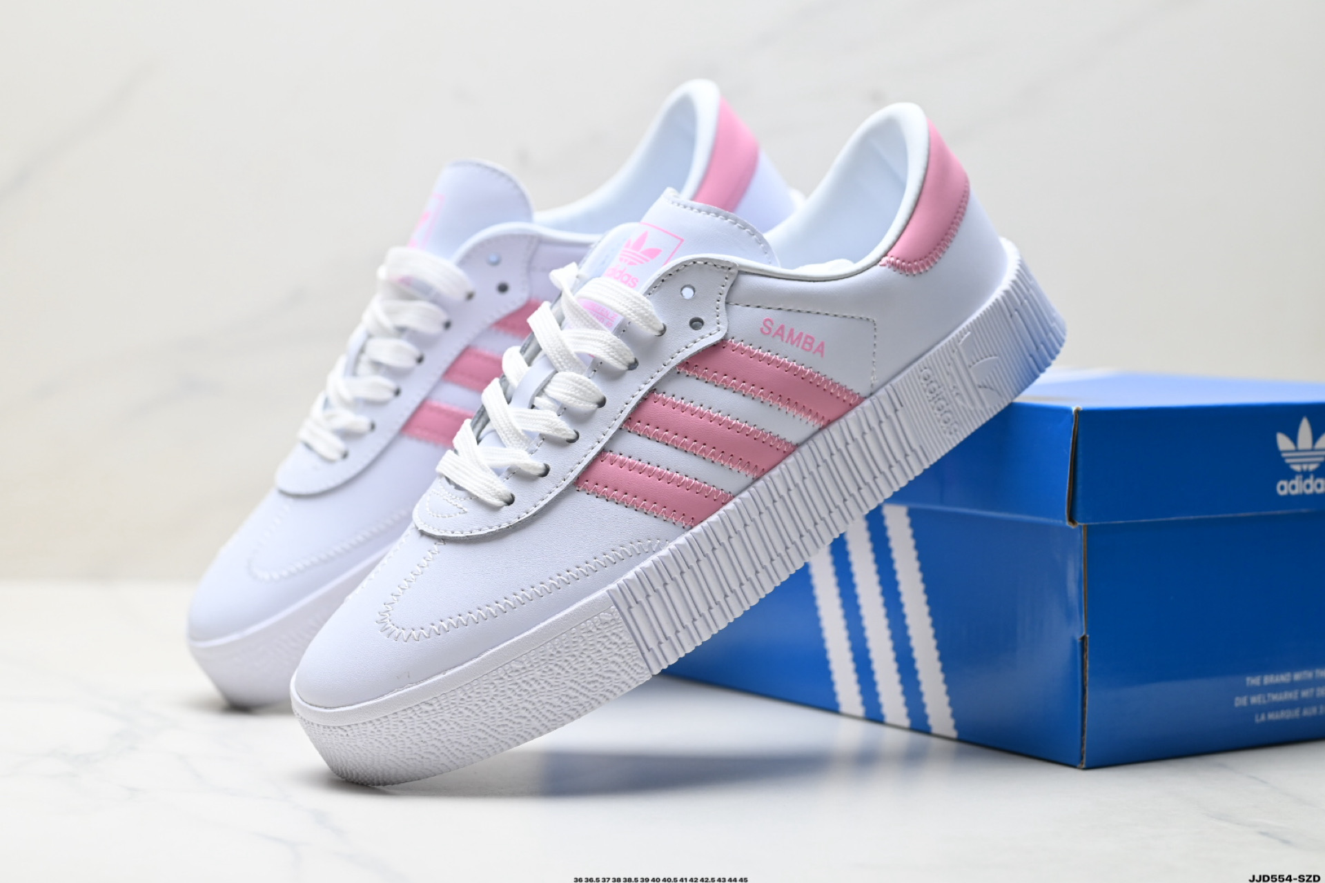 Adidas originals Sambarose 阿迪达斯 防滑减震 低帮 板鞋 AQ1134