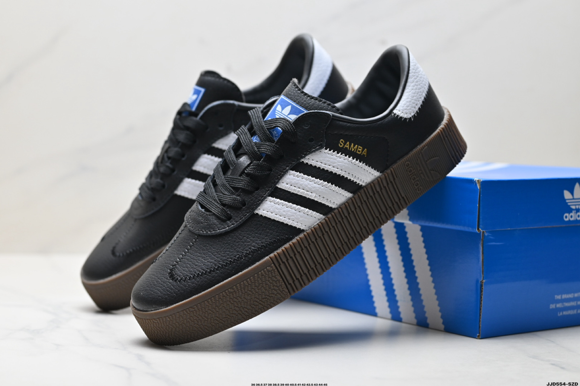 Adidas originals Sambarose 阿迪达斯 防滑减震 低帮 板鞋 AQ1134