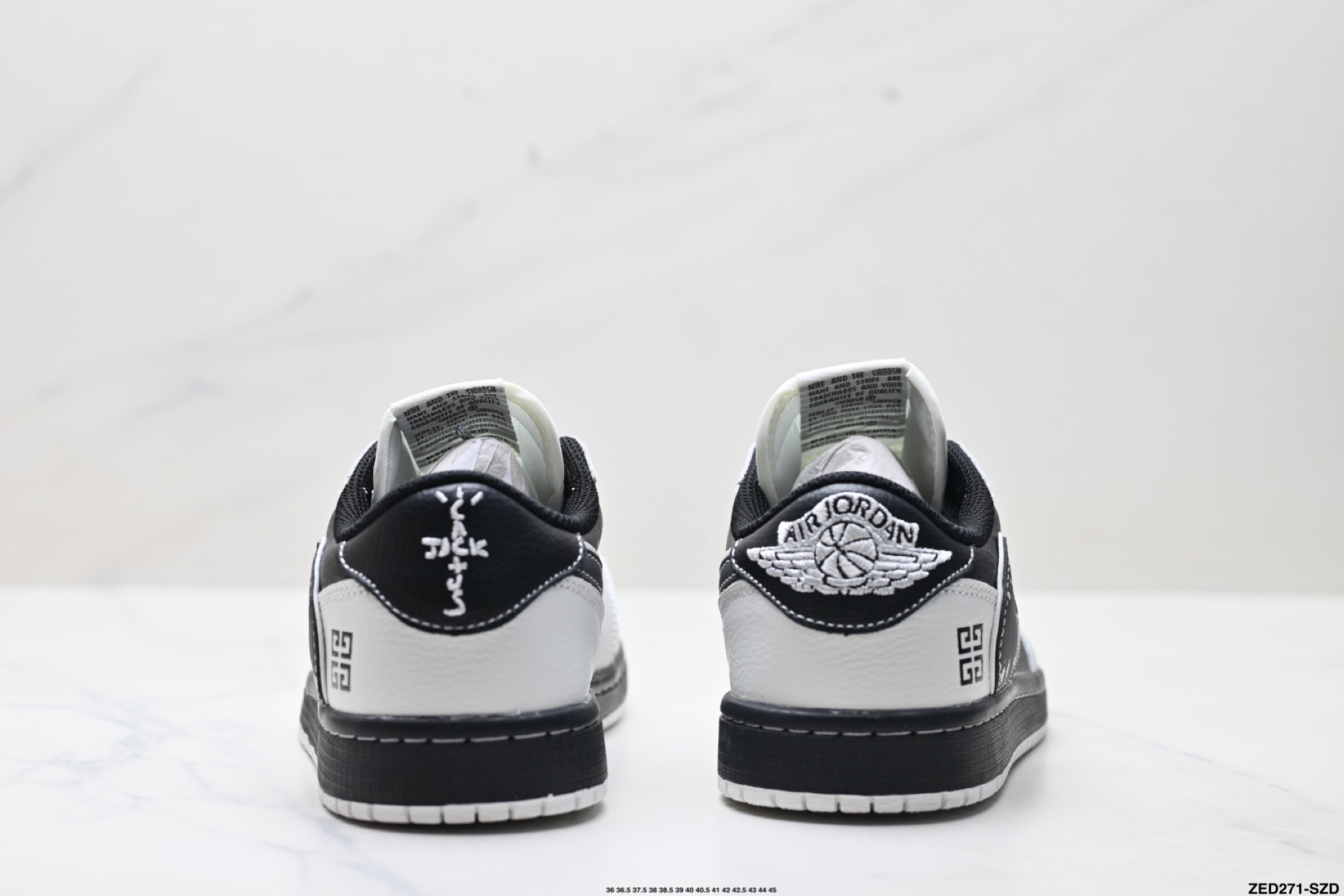Nike Air Jordan 1 x Travis Scott 'DIY' Zapatillas de Baloncesto Personalizadas 7 i1755621399191 6225 0 5
