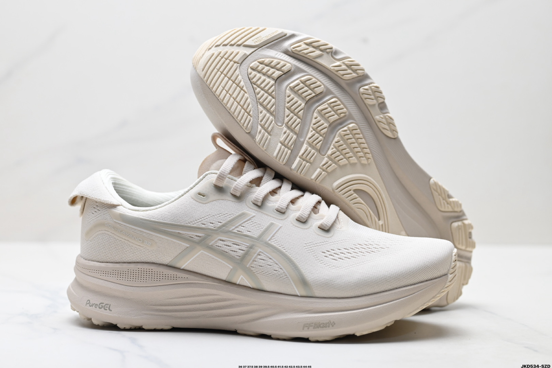 ASICS GEL-KAYANO 32 亚瑟士 PLATINUM低帮专业有氧超轻便运动跑步鞋 1011C052-100