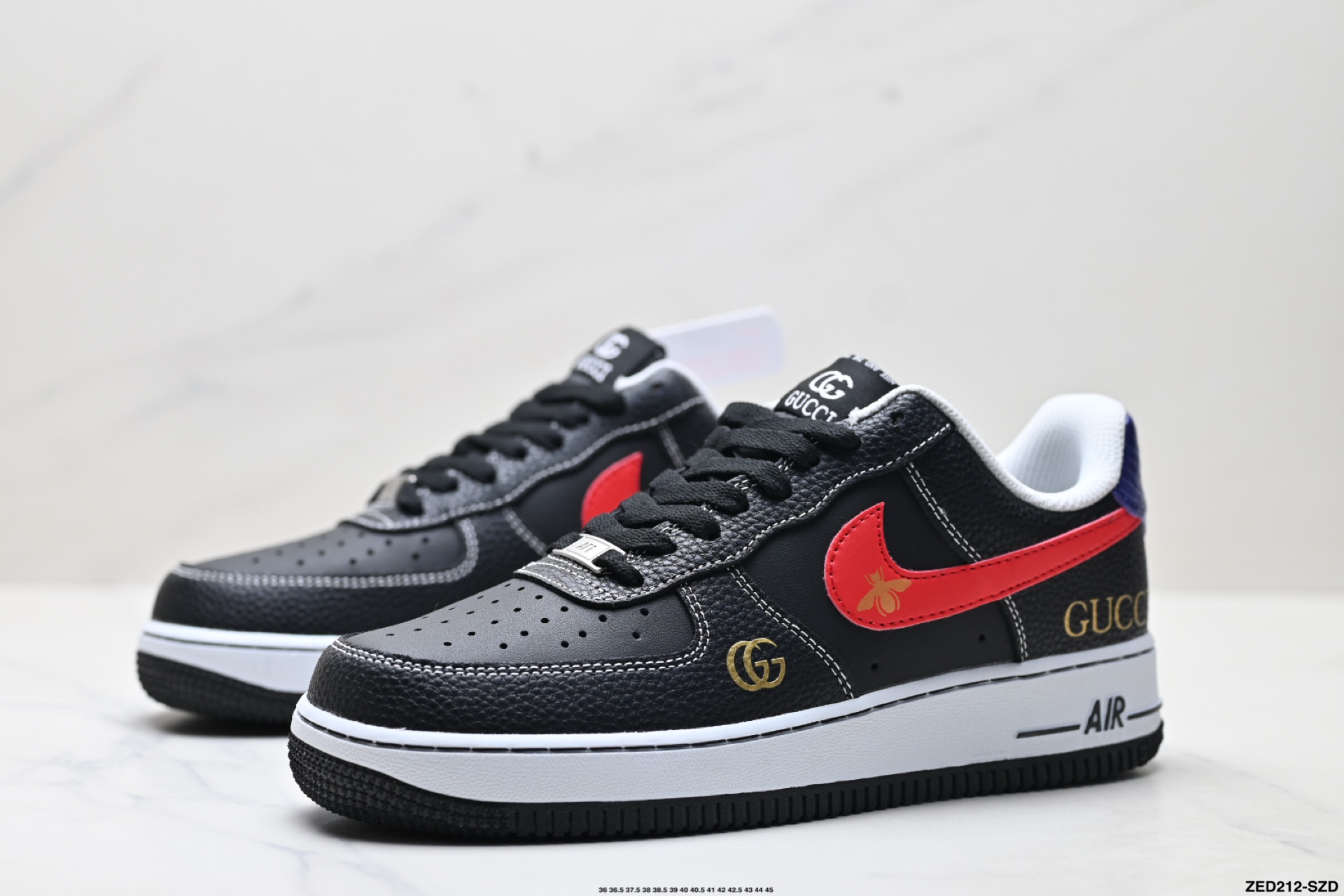 Nike Air Force 1 '07 Custom Gucci Edition Sneakers 5 i1755621433629 1093 0 3