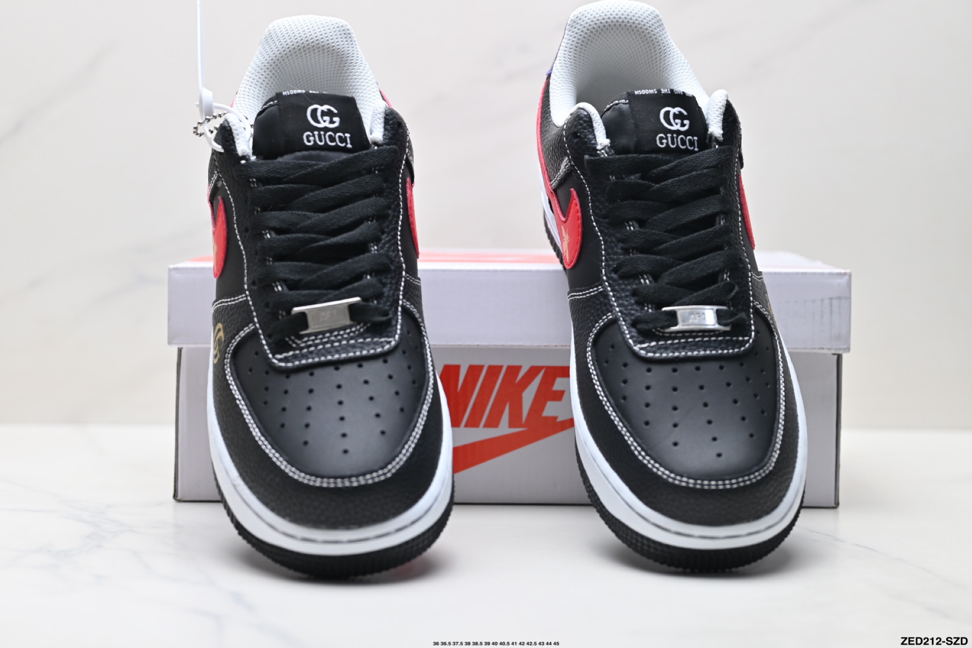 Nike Air Force 1 '07 Custom Gucci Edition Sneakers 8 i1755621434374 6896 0 6