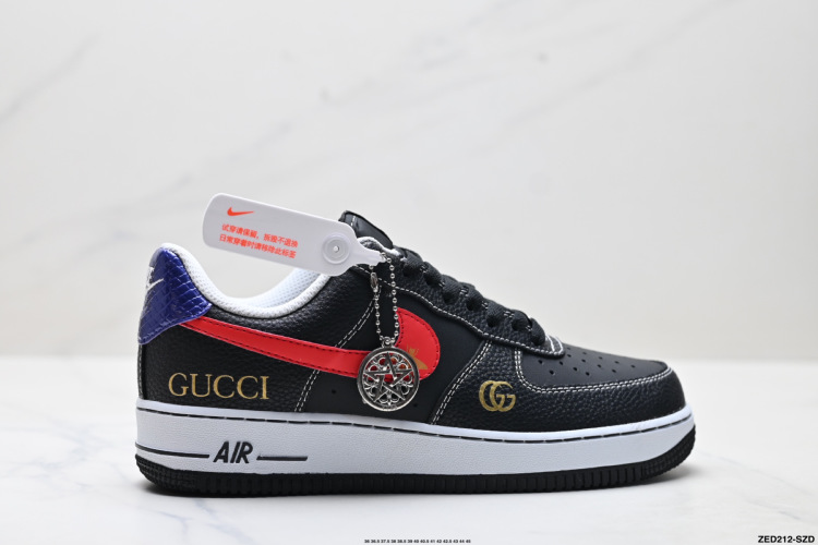 Nike Air Force 1 '07 Custom Gucci Edition Sneakers 16 Nike Air Force 1 ’07 Custom Gucci Edition Sneakers