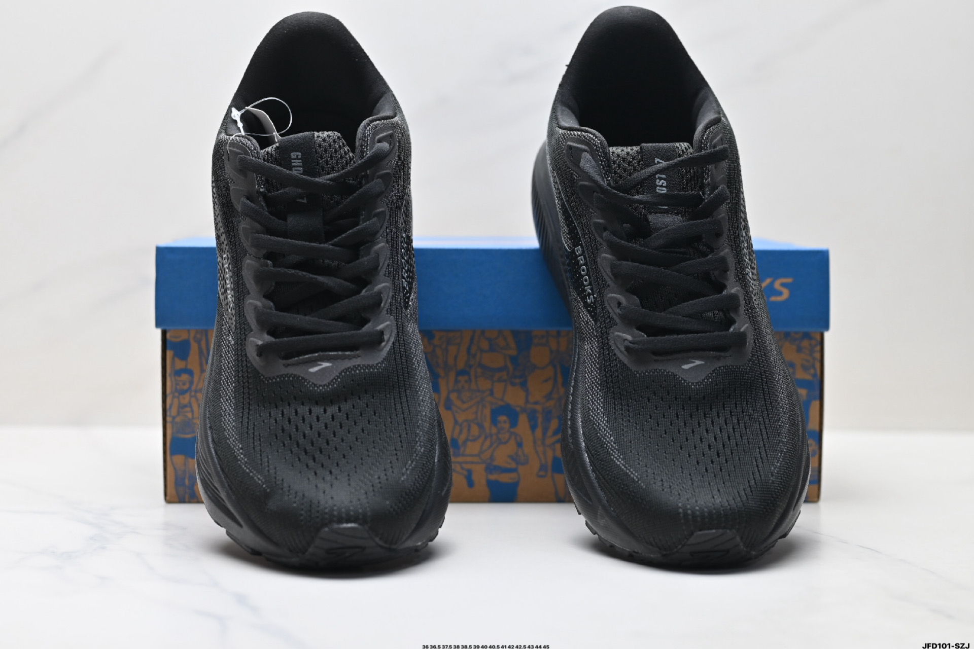 Brooks布鲁克斯 Ghost 17 网面时尚 网布耐磨透气 低帮 休闲跑步鞋 110442 1D 041