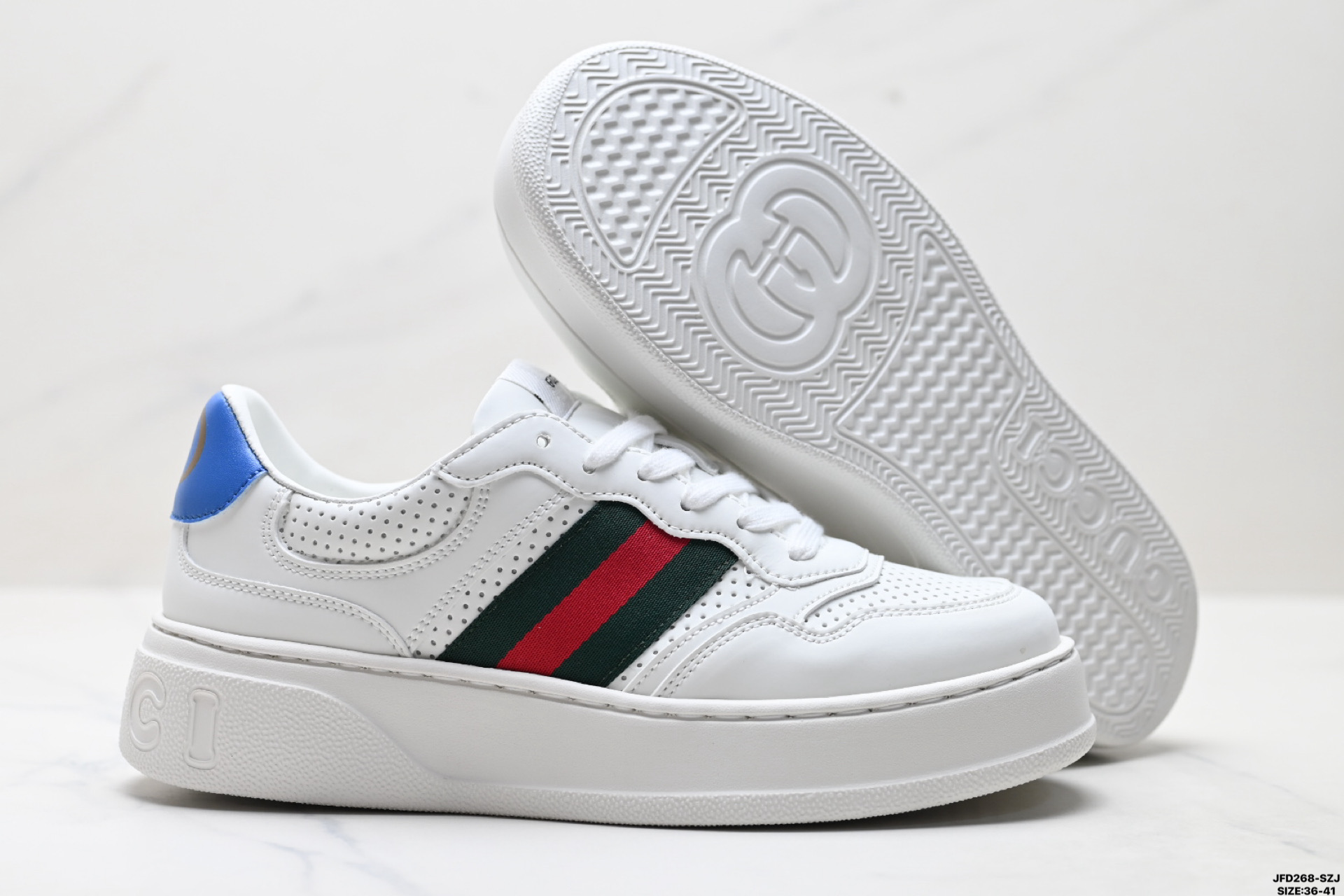 GUCCI古驰 Chunky B 饼干鞋低帮 时尚板鞋 546551 9Y920 9666