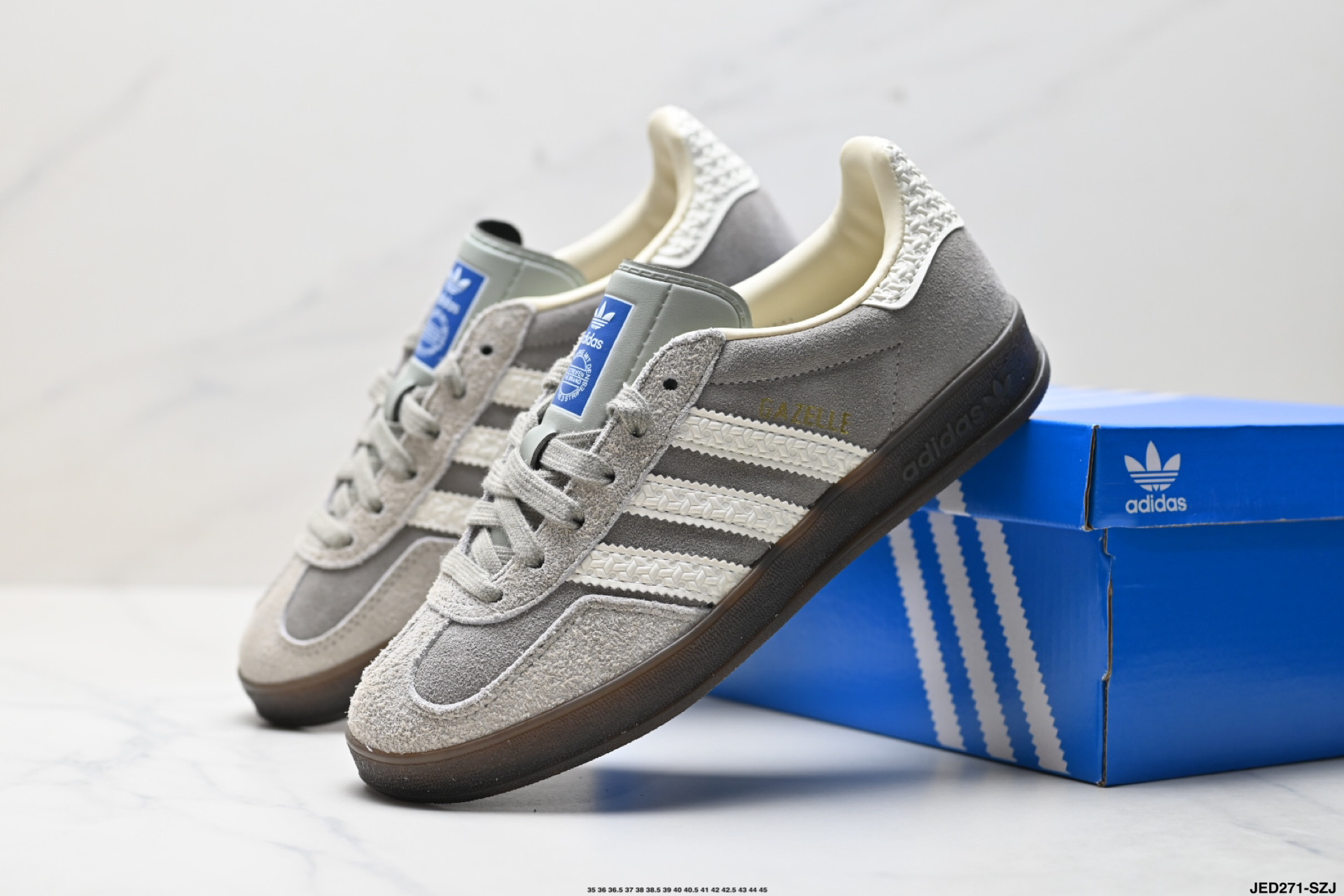 Originals Gazelle Indoor 德训系列 三叶草复古休闲运动板鞋 IF1807