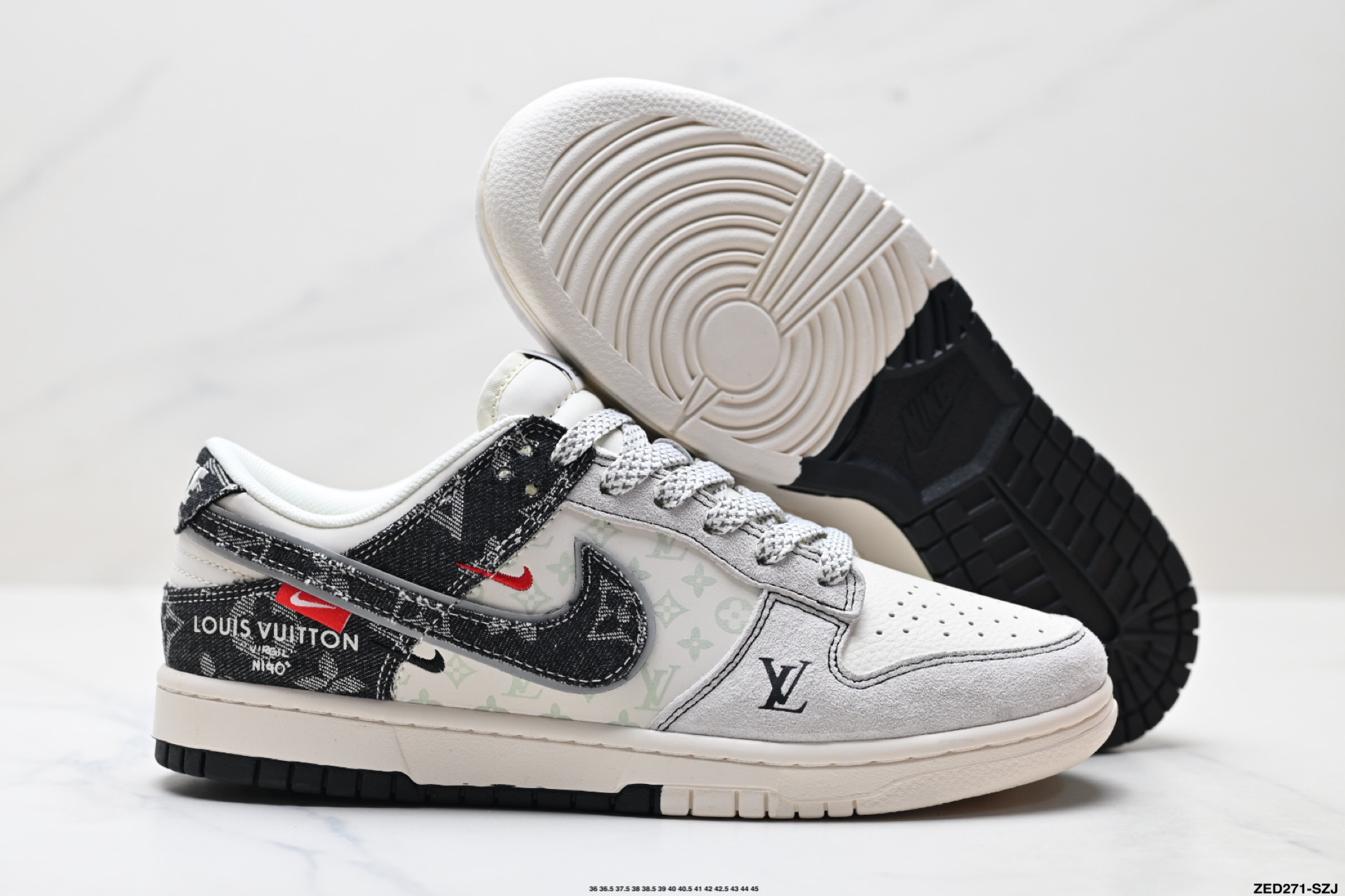 Nike Dunk Low Retro ‘DIY高端定制’耐克 低帮休闲运动板鞋 YX5066-382