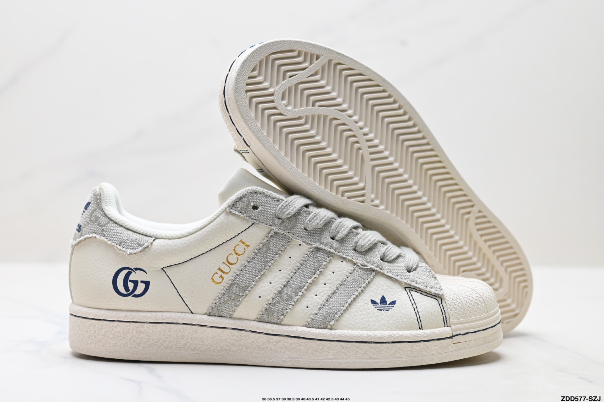 Adidas Originals Superstar 阿迪达斯 三叶草 贝壳头’DIY’系列低帮经典百搭休闲运动板鞋 JY8921