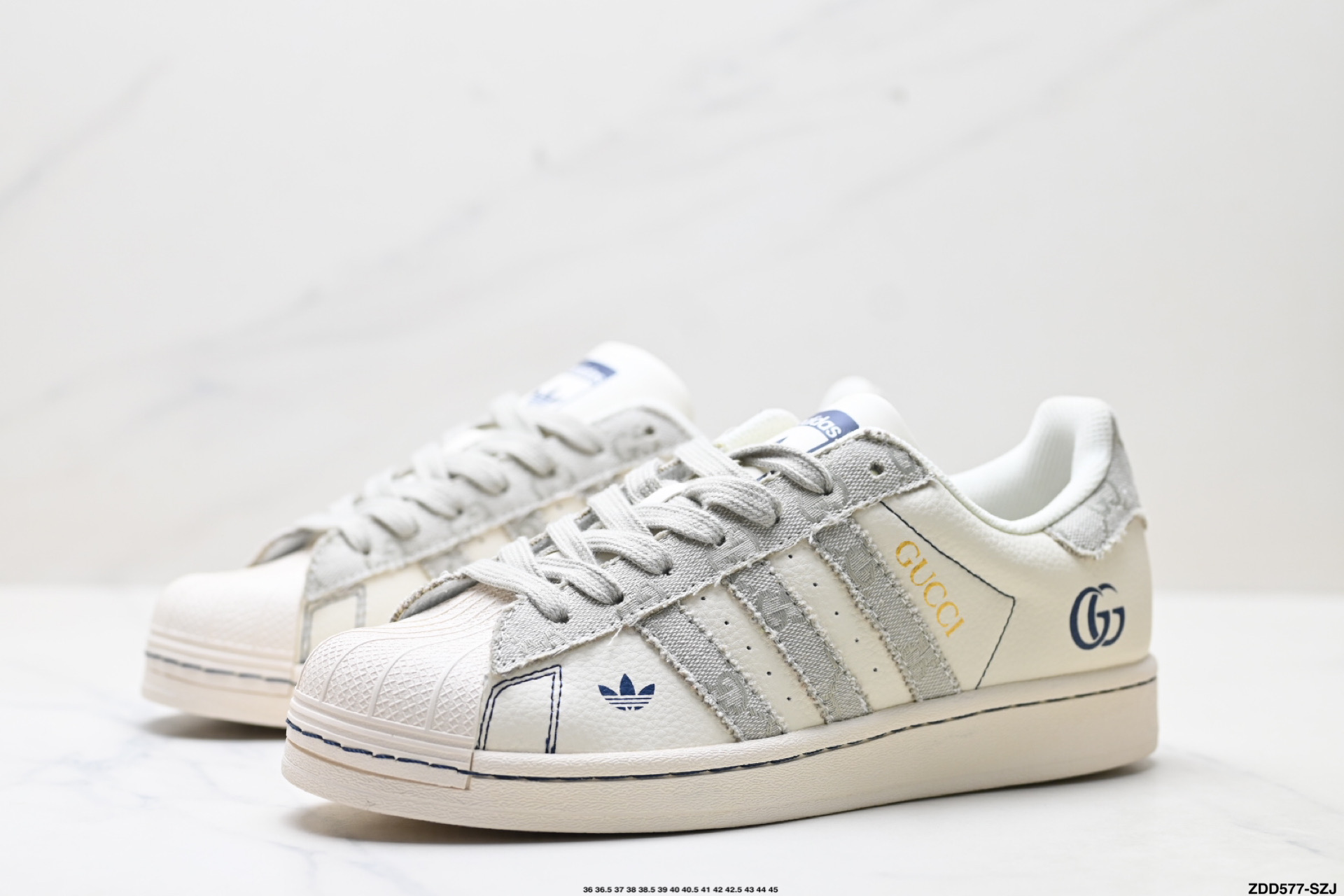 Adidas Originals Superstar 阿迪达斯 三叶草 贝壳头’DIY’系列低帮经典百搭休闲运动板鞋 JY8921