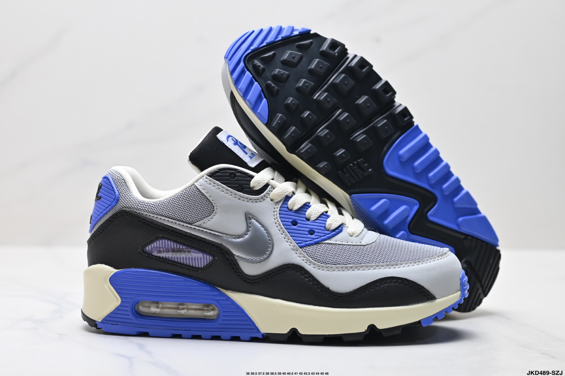 170 Nike Air Max 90 初代复古气垫百搭休闲运动慢跑鞋复古小气垫史上第一双可视气垫跑鞋 HF8814-002