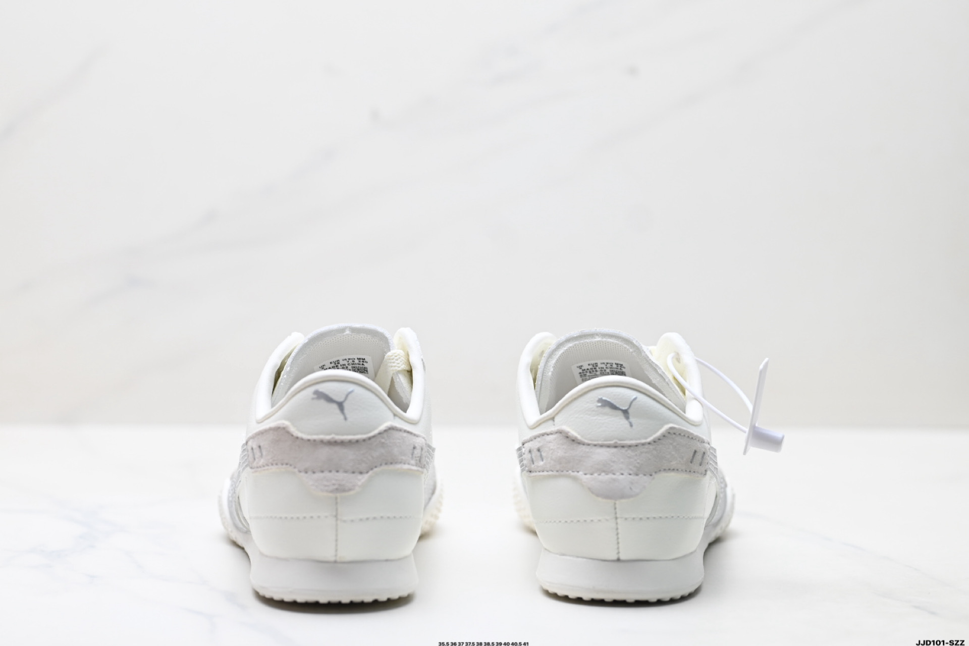 PUMA Bella UT 彪马 徐梦洁同款舒适男女低帮生活休闲德训薄底鞋 405259-01