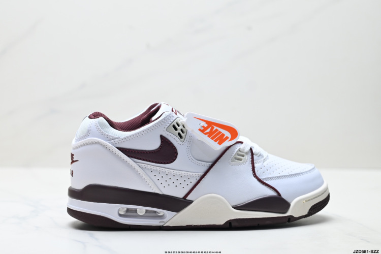 Nike Air Flight 89 Men's Basketball Shoes - White/Burgundy Retro Style 1 Nike Air Flight 89 Men’s Basketball Shoes – White/Burgundy Retro Style