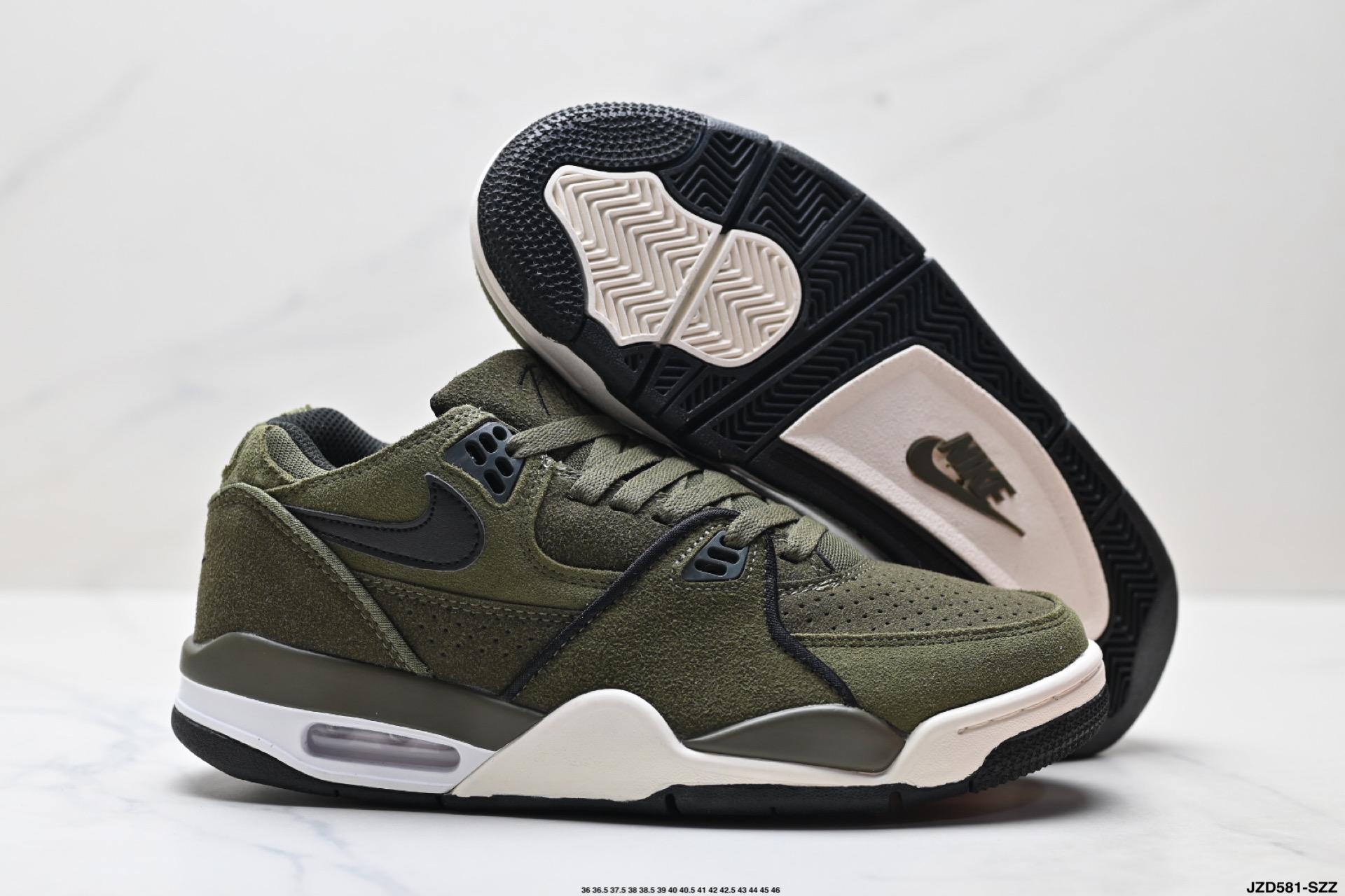 Nike Air Flight 89 Zapatillas de Baloncesto Clásicas - Verde Oliva 6 i1755793824434 4269 0 4