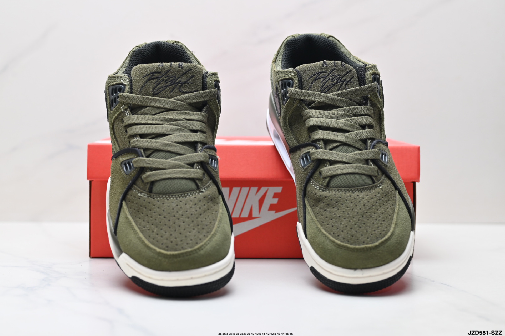 Nike Air Flight 89 Zapatillas de Baloncesto Clásicas - Verde Oliva 8 i1755793824938 631 0 6