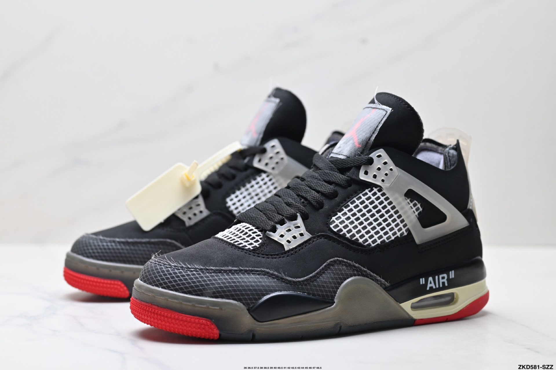 Nike Air Jordan 4 Retro OG”Fire Red“迈克尔·乔丹AJ4代中帮复古休闲运动文化篮球鞋 CV9388-101
