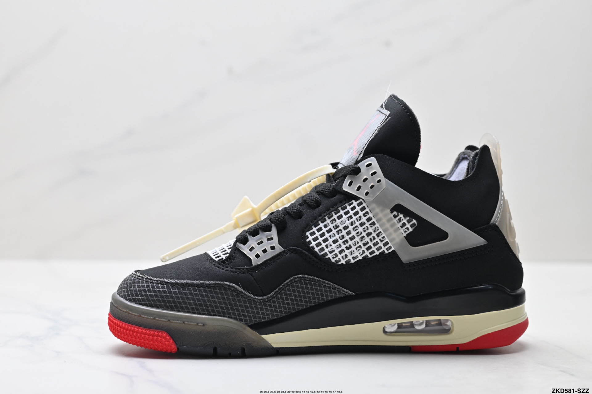 Nike Air Jordan 4 Retro OG”Fire Red“迈克尔·乔丹AJ4代中帮复古休闲运动文化篮球鞋 CV9388-101