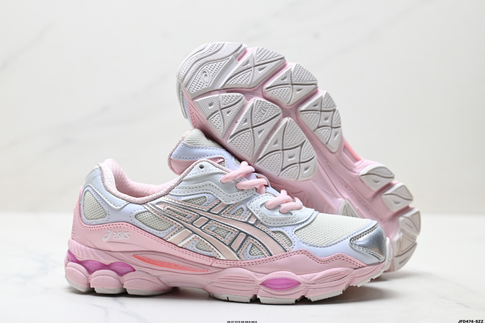 ASICS GEL-NYC 亚瑟士 透气网眼鞋面 1203A571-100