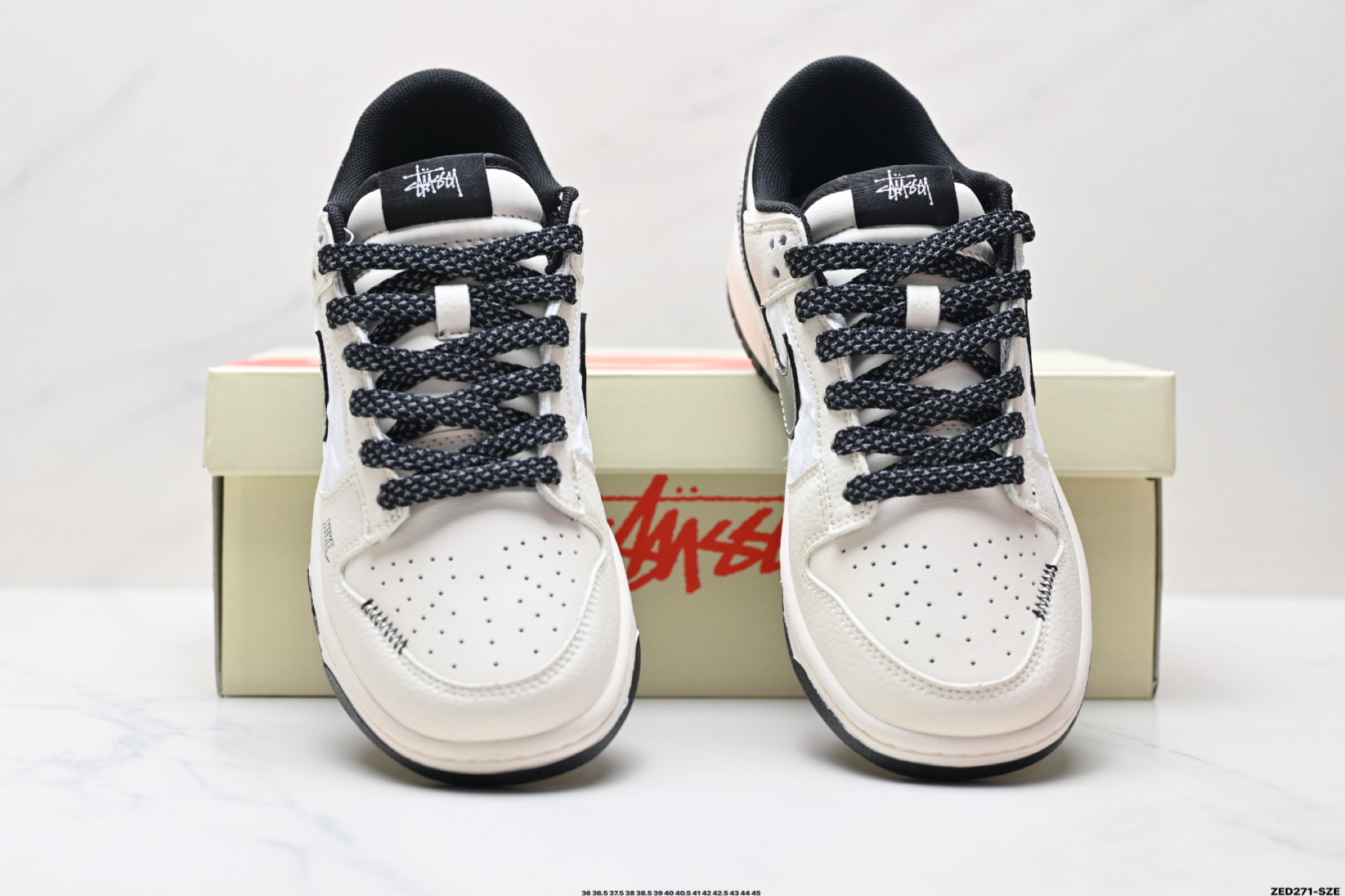 270 Nike Dunk Low Retro ‘DIY高端定制’耐克 低帮休闲运动板鞋  QW5836-011