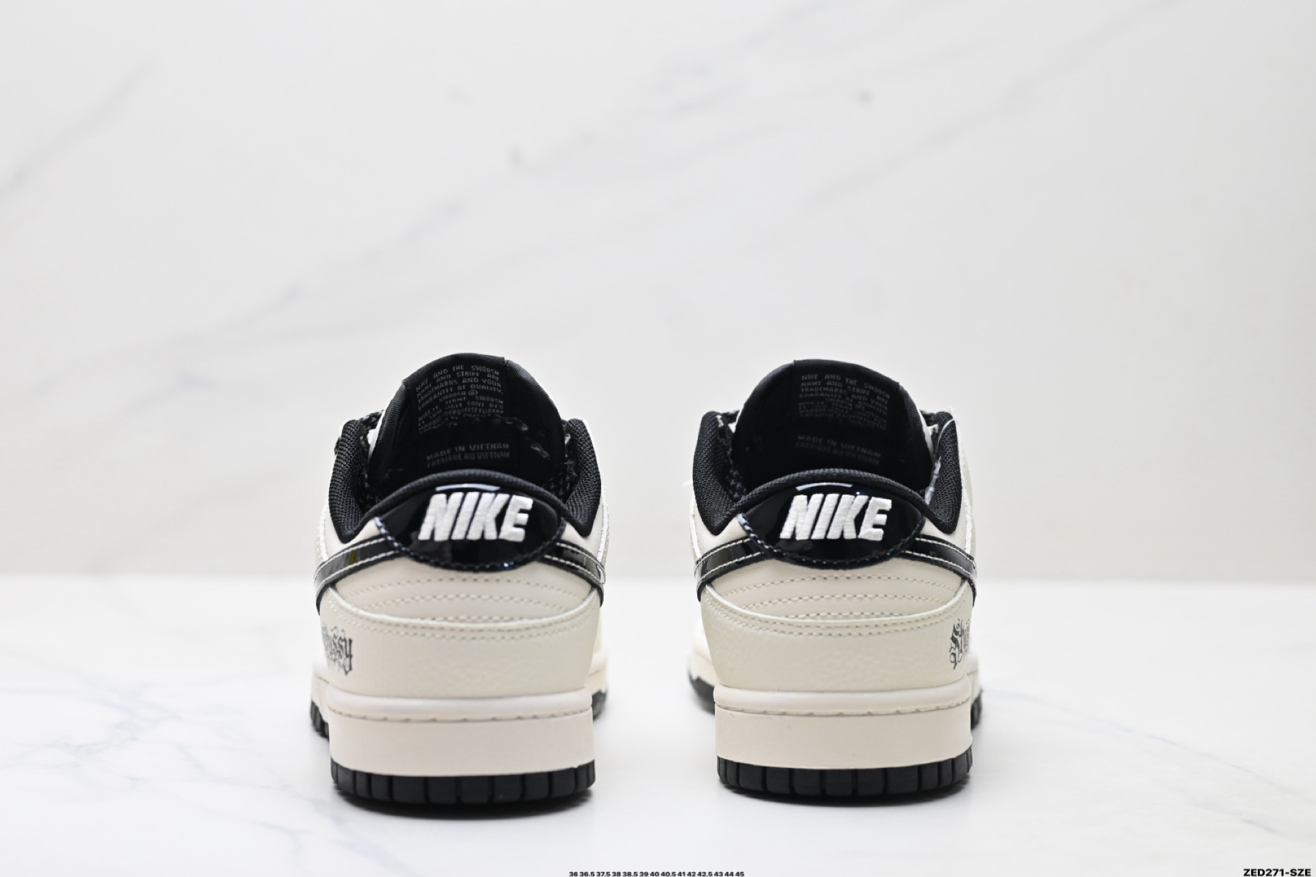 270 Nike Dunk Low Retro ‘DIY高端定制’耐克 低帮休闲运动板鞋  QW5836-011