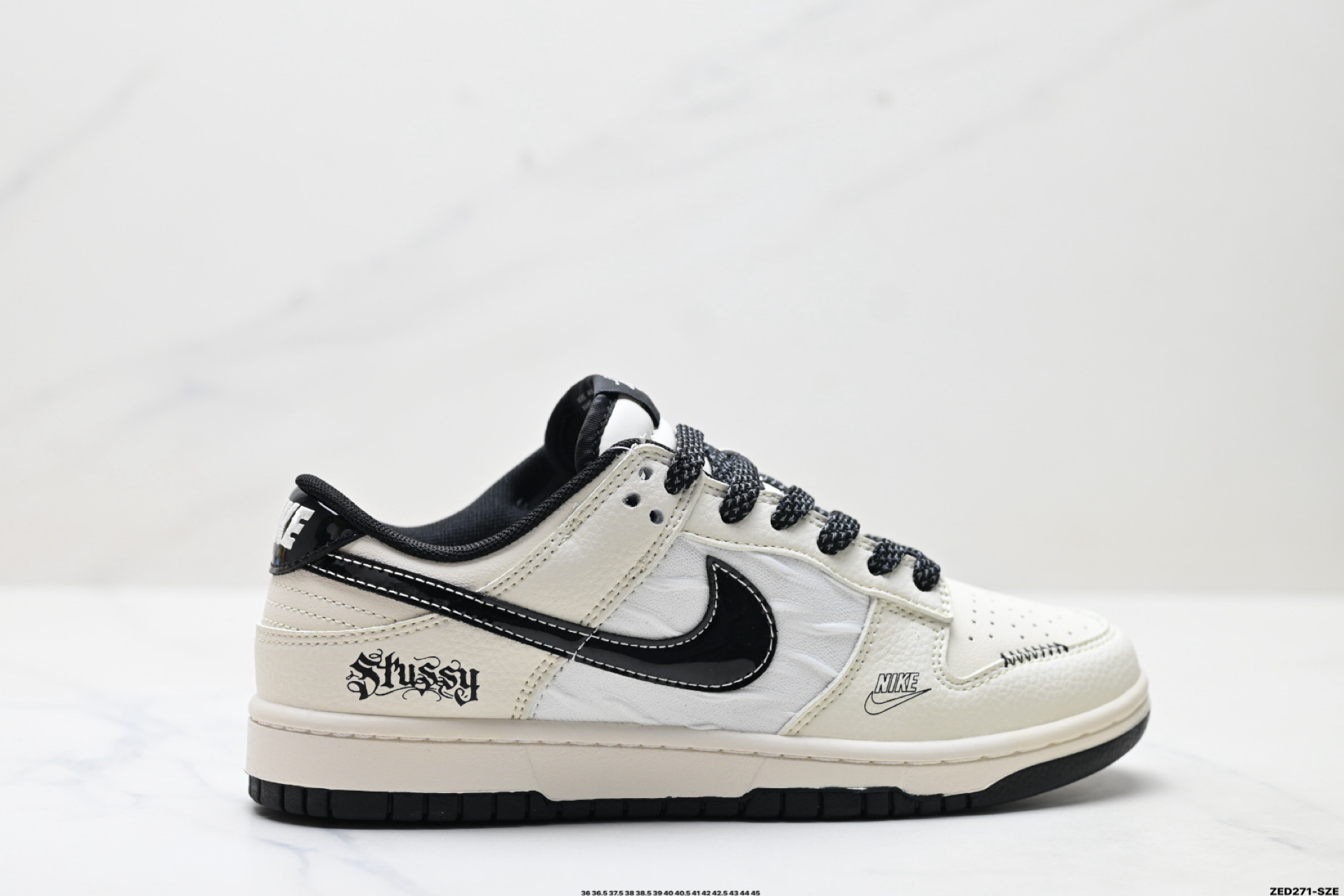 270 Nike Dunk Low Retro ‘DIY高端定制’耐克 低帮休闲运动板鞋  QW5836-011