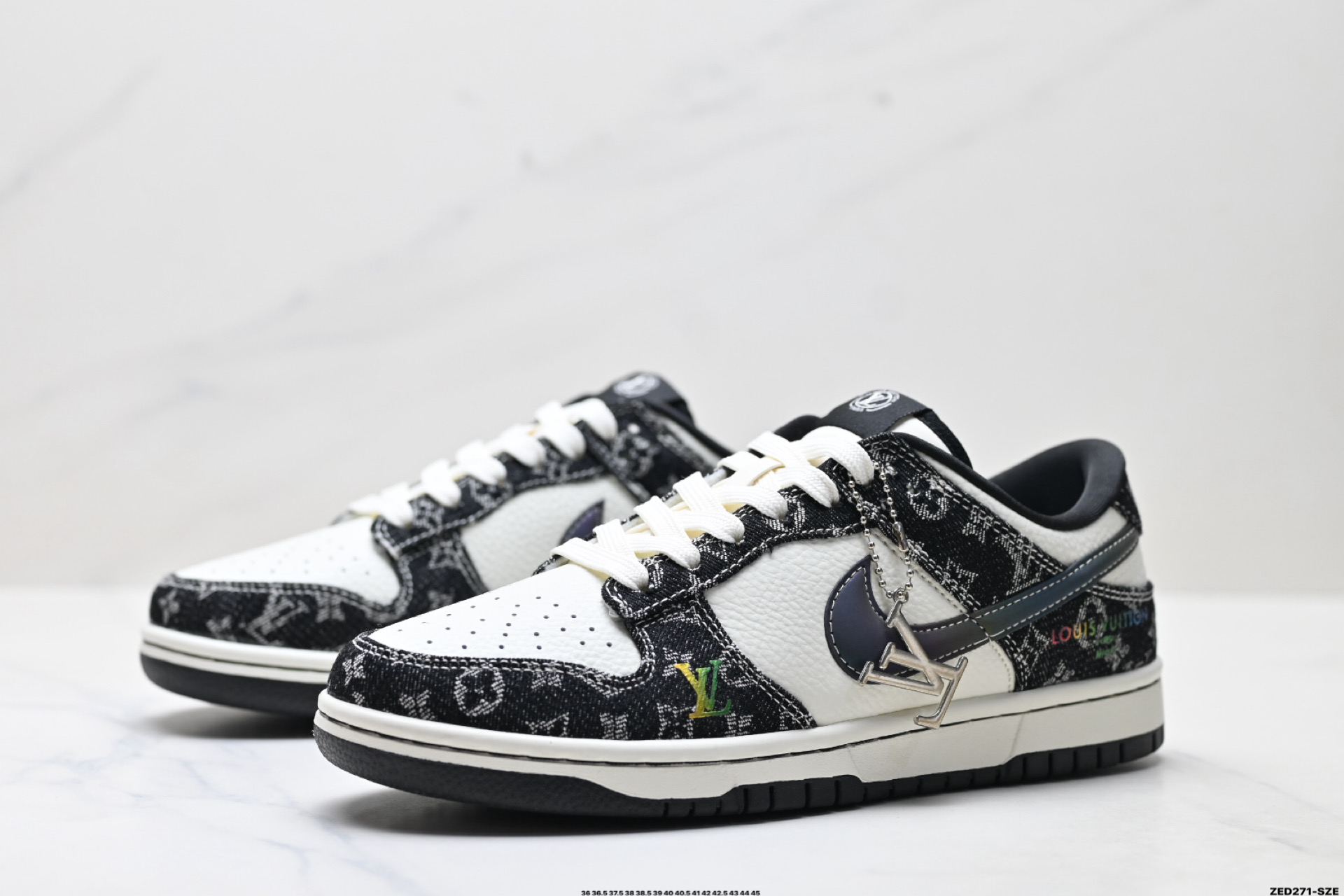 270 Nike Dunk Low Retro ‘DIY高端定制’耐克 低帮休闲运动板鞋  SC0601-451