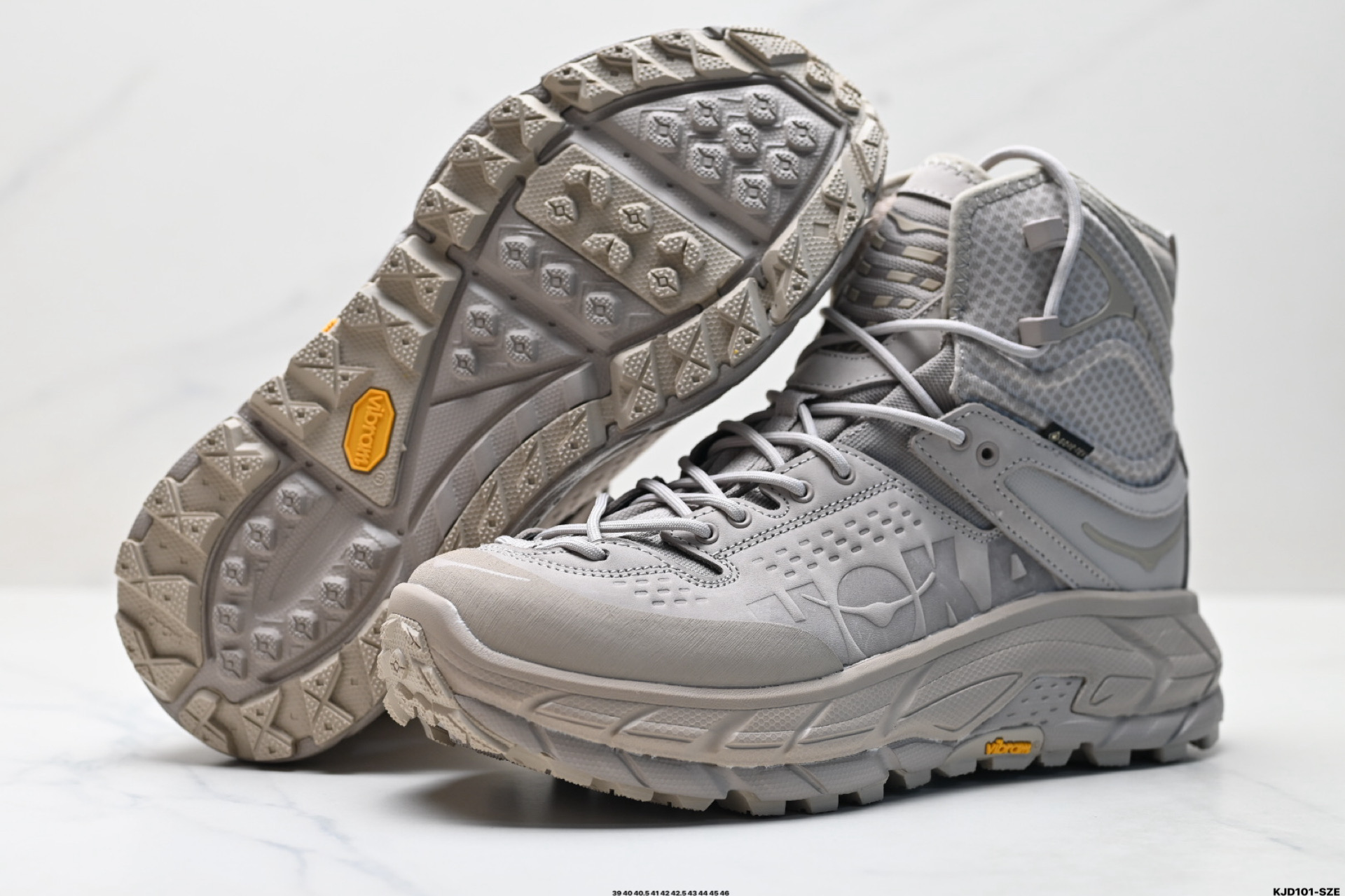 490 纯原HOKA ONE ONE Tor Ultra High 托亚 织物皮革 潮流舒适 防滑耐磨防水包裹性 高帮 户外功能鞋 1129958