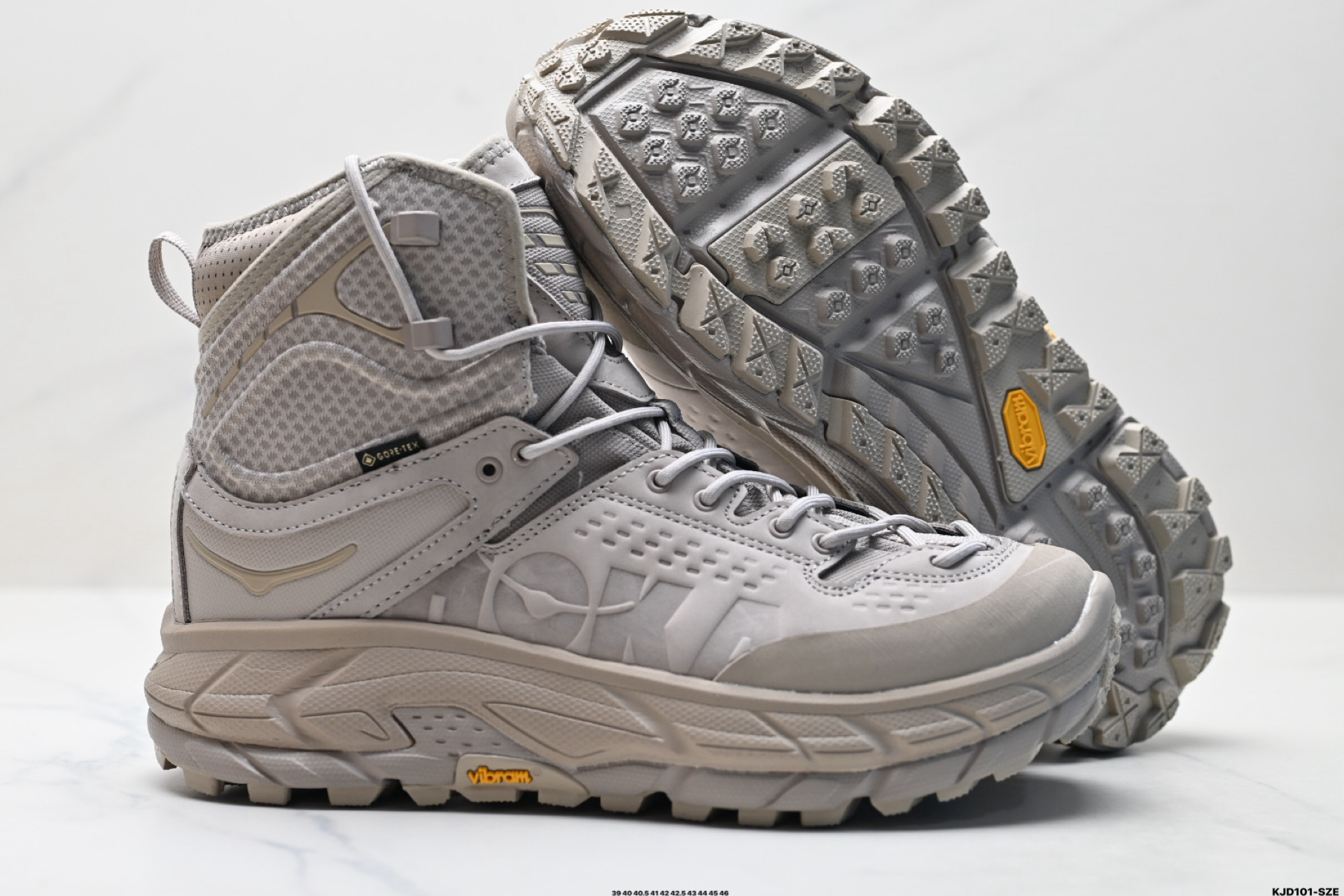 490 纯原HOKA ONE ONE Tor Ultra High 托亚 织物皮革 潮流舒适 防滑耐磨防水包裹性 高帮 户外功能鞋 1129958