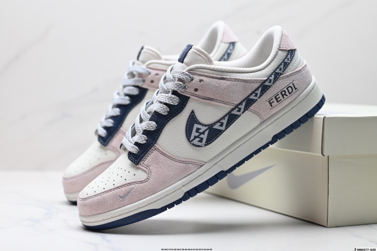 Nike Dunk Low Retro 'DIY' Custom Low-Top Sneakers - BB8969-006 1 Nike Dunk Low Retro ‘DIY’ Custom Low-Top Sneakers – BB8969-006