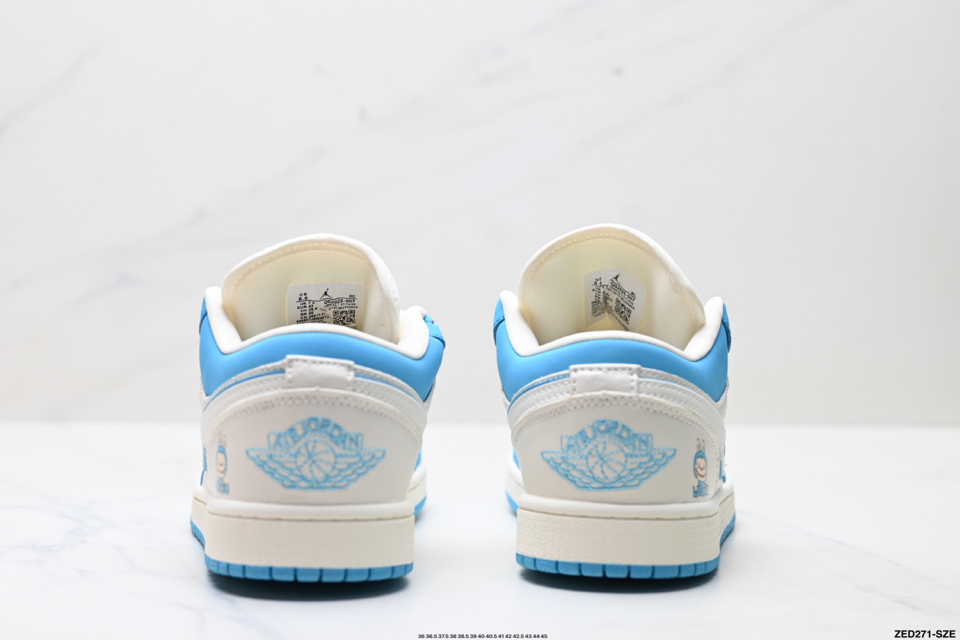 270 Nike Air Jordan 1 Low AJ1乔1低帮休闲板鞋 QG2025-007