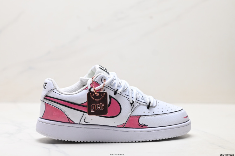 Nike Court Vision Lo 'DIY' Zapatillas Deportivas Casuales para Mujer 14 Nike Court Vision Lo ‘DIY’ Zapatillas Deportivas Casuales para Mujer