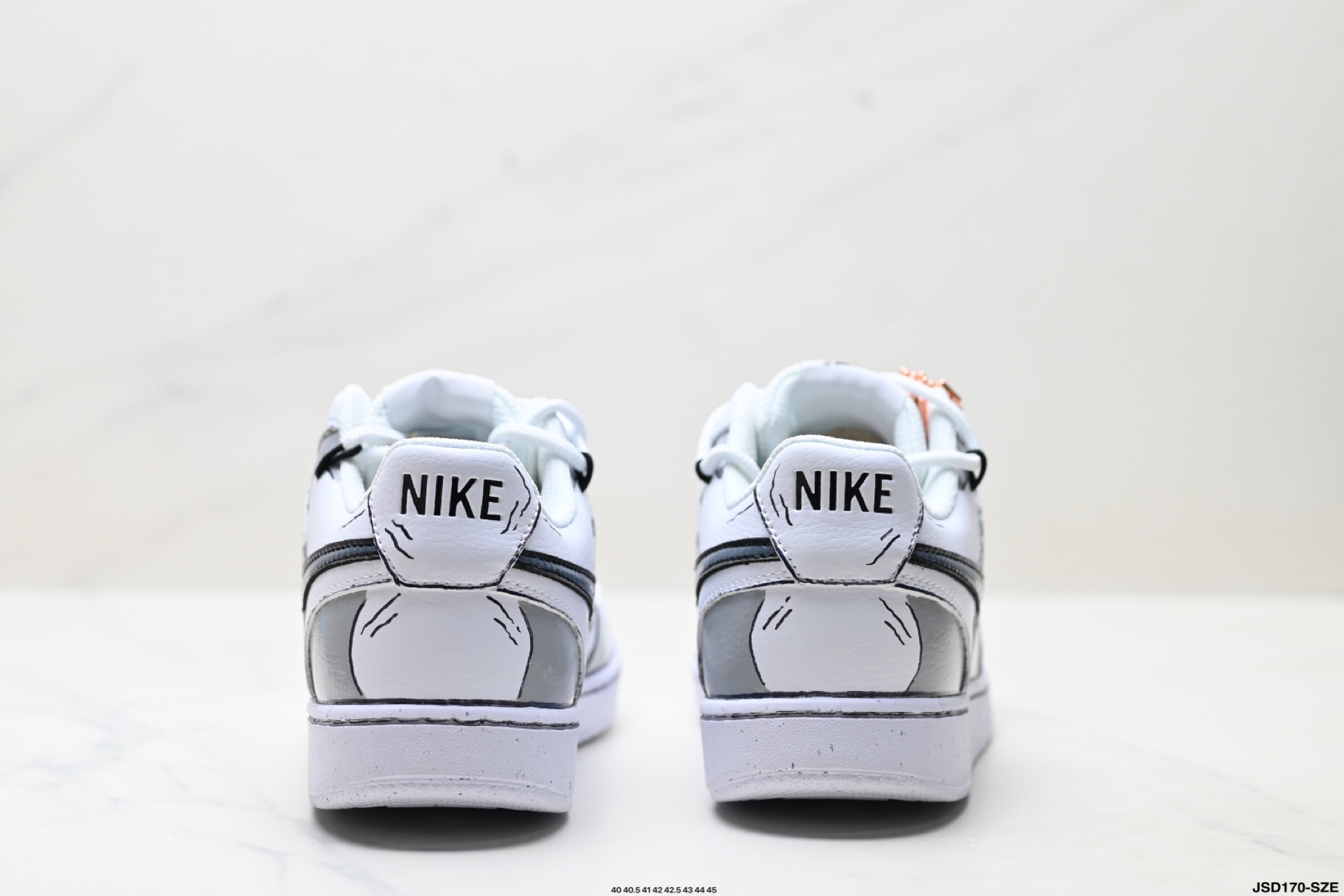 220 NIKE COURT VISILO ‘DIY’定制 低帮百搭 透气休闲运动板鞋  DH2987-101