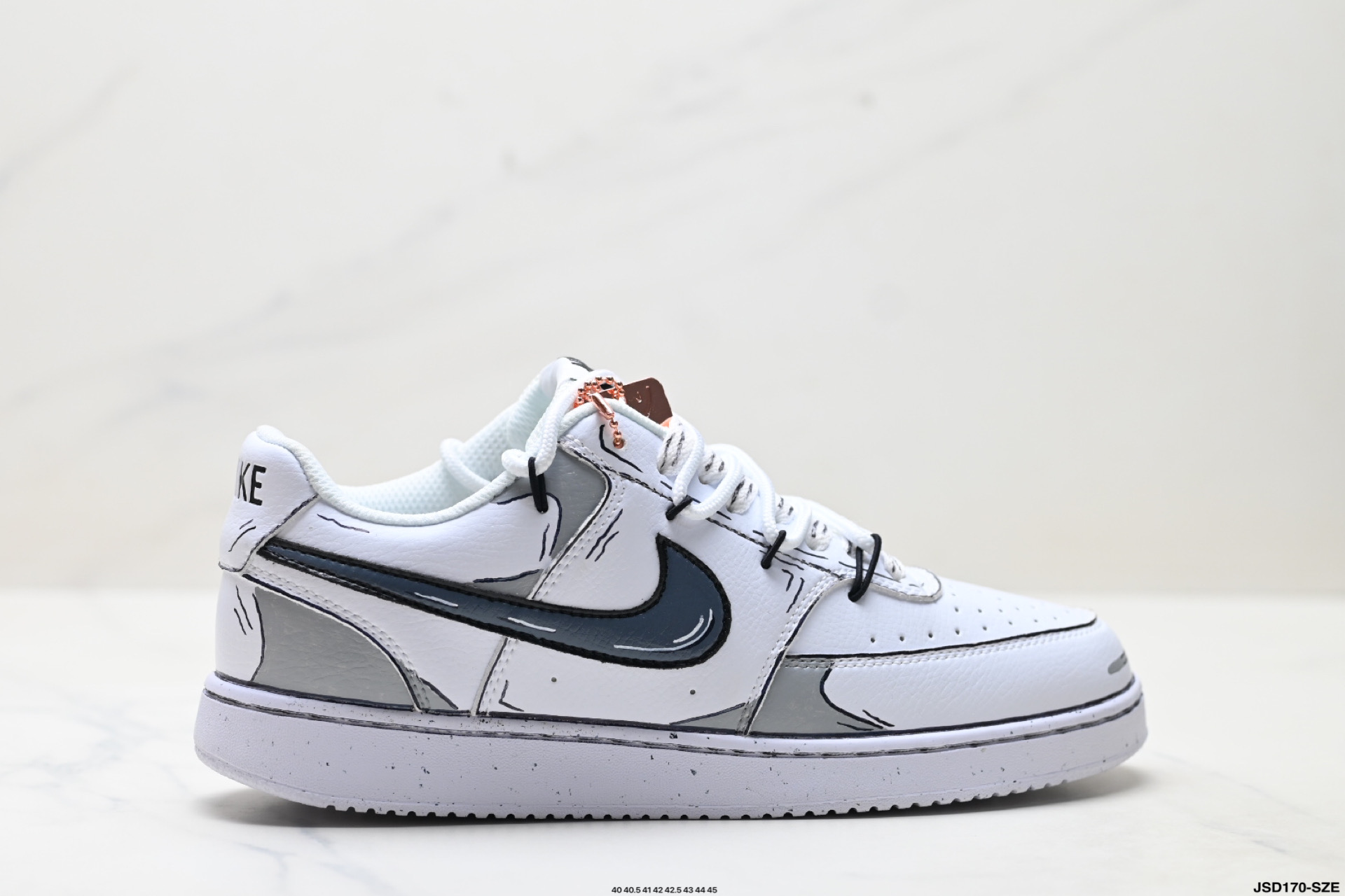 Nike Court Vision Lo 'DIY' Zapatillas Deportivas Casuales para Mujer 4 i1755881218403 1016 0 0