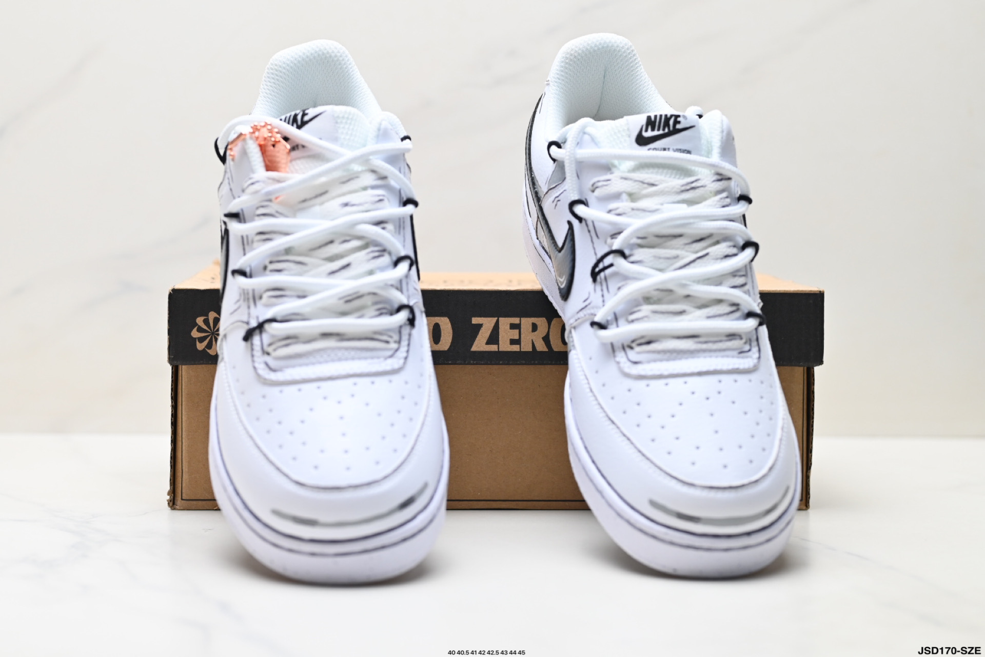 220 NIKE COURT VISILO ‘DIY’定制 低帮百搭 透气休闲运动板鞋  DH2987-101