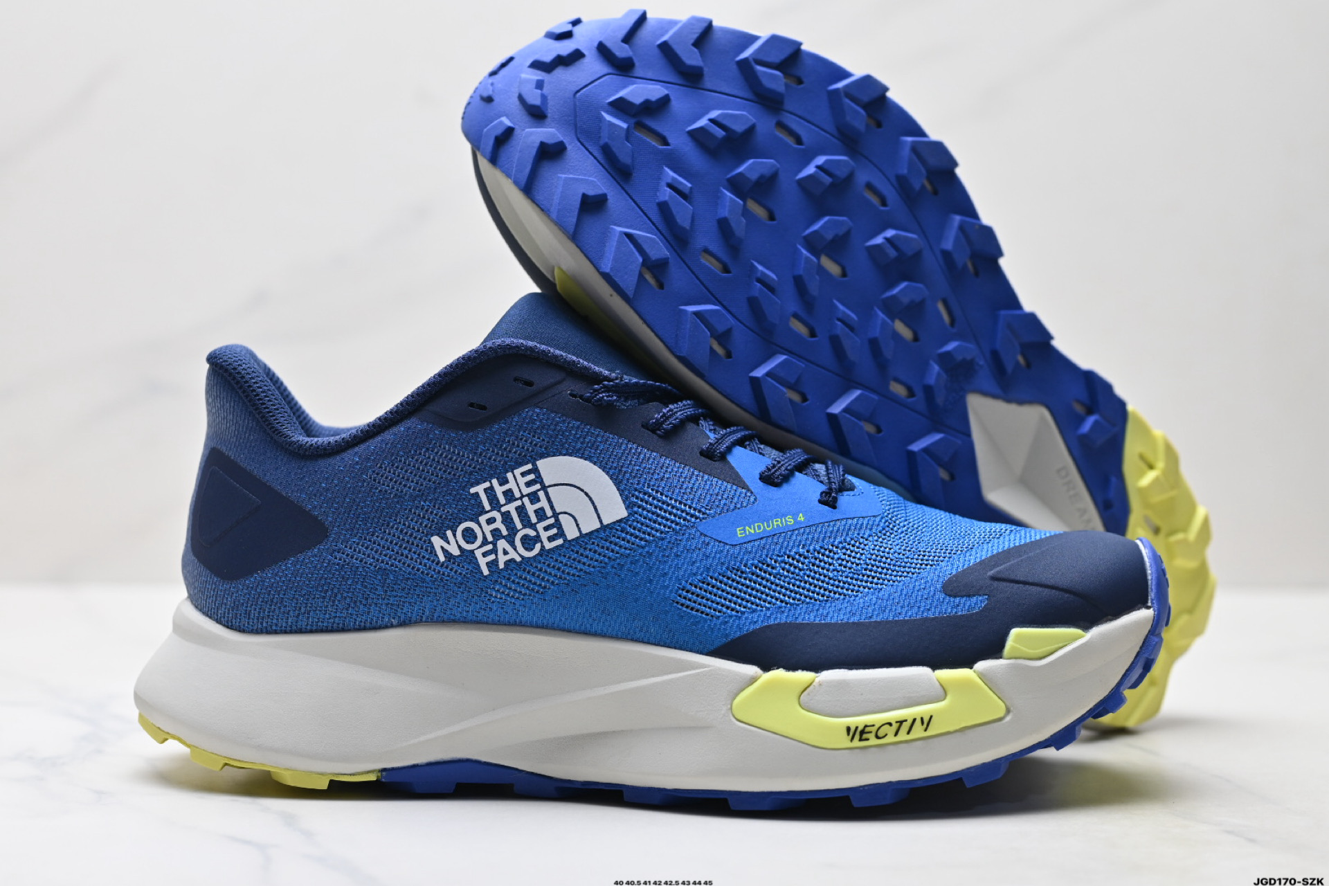 190 北面THE NORTH FACE VECTIV ENDURIS 4 柔软舒适防滑耐磨 低帮 越野跑步鞋 NS97R04A