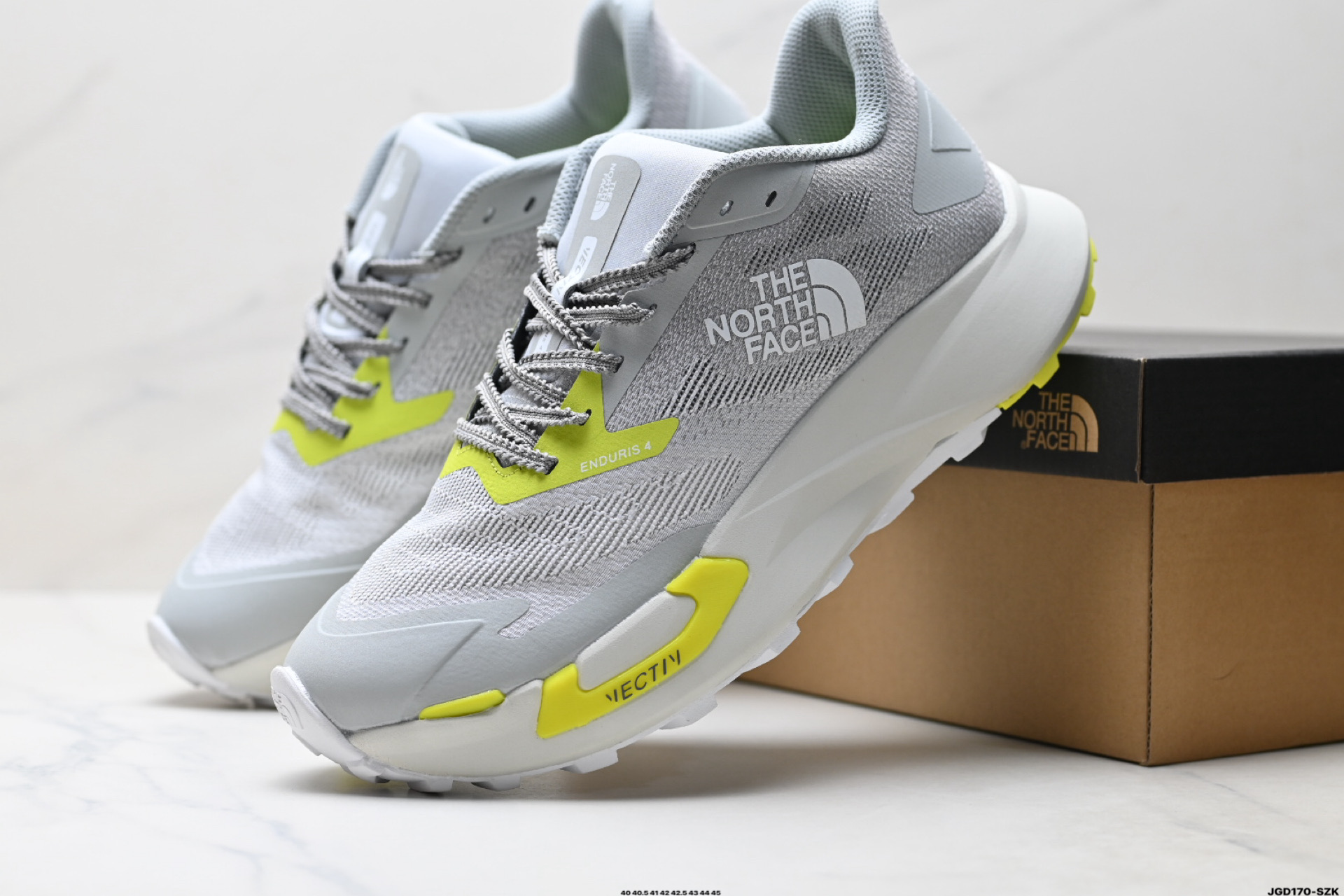 190 北面THE NORTH FACE VECTIV ENDURIS 4 柔软舒适防滑耐磨 低帮 越野跑步鞋 NS97R04A