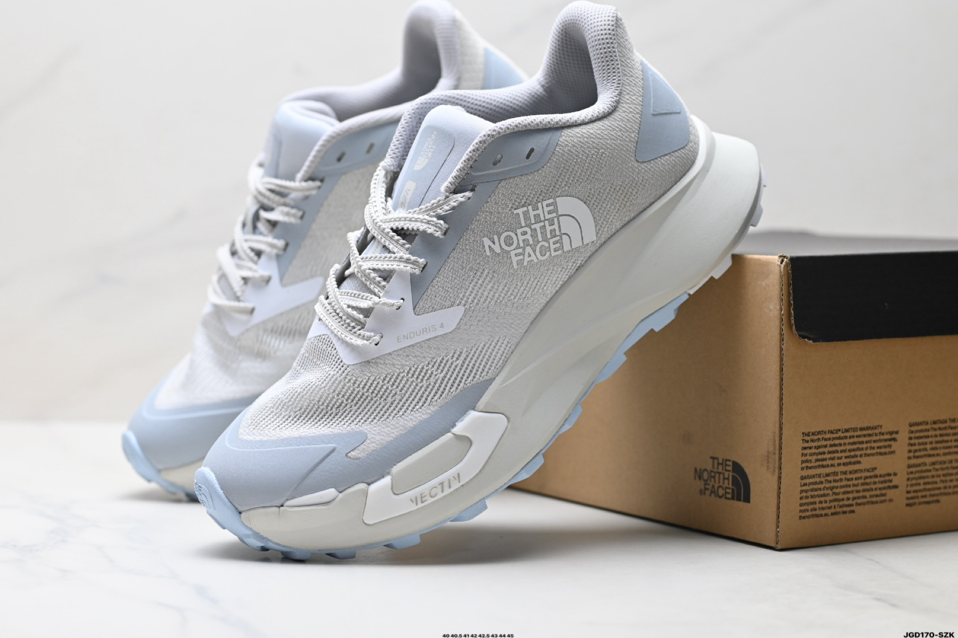 190 北面THE NORTH FACE VECTIV ENDURIS 4 柔软舒适防滑耐磨 低帮 越野跑步鞋 NS97R04A