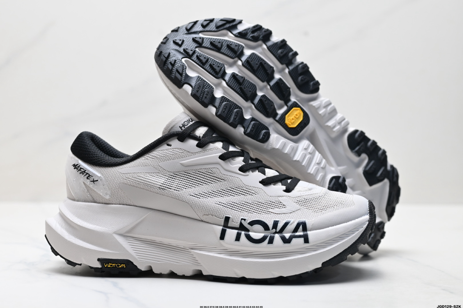 190 HOKA ONE ONE M MAFATE X 时尚舒适 织物减震防滑支撑低帮 越野跑步鞋 1161993