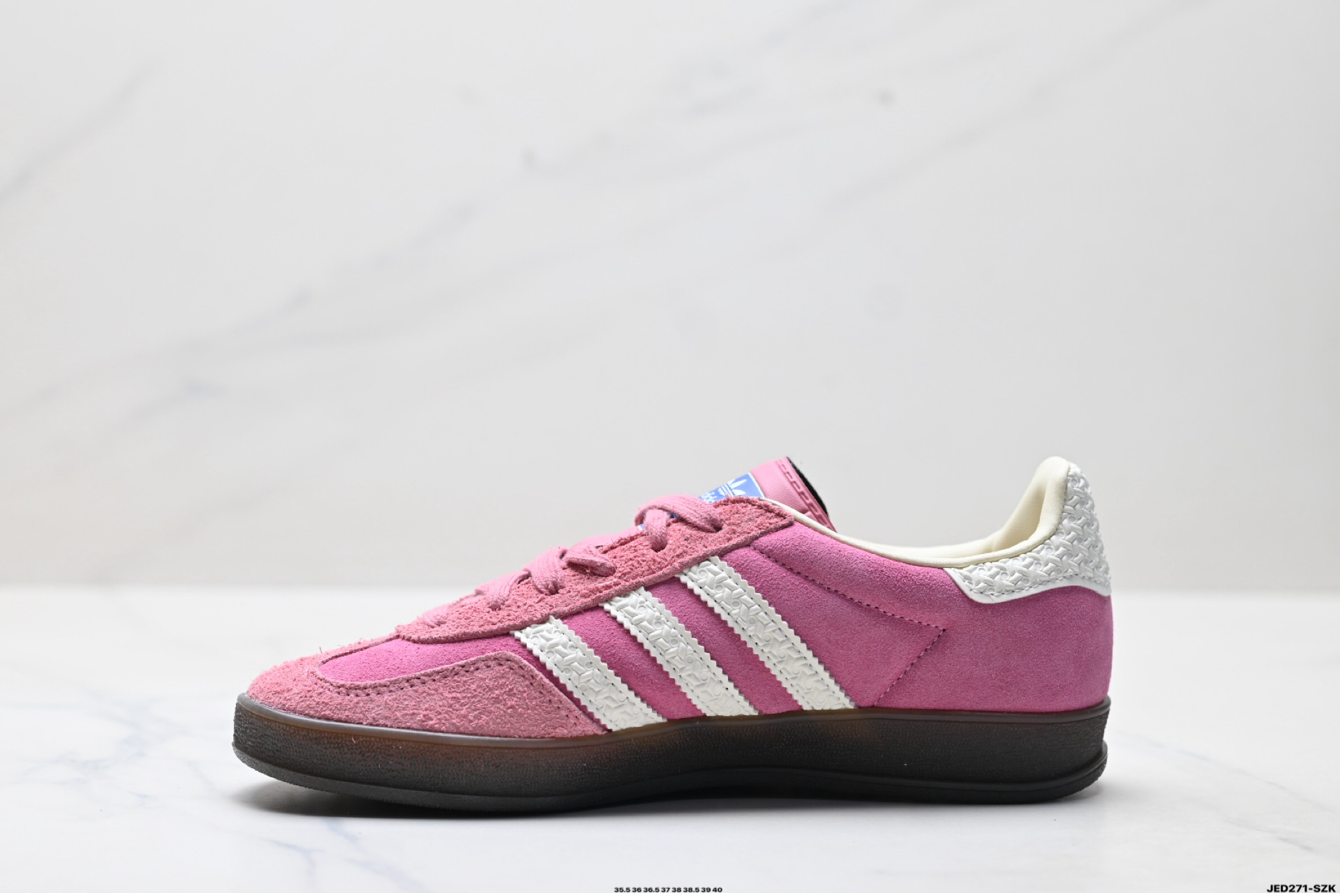 160 AdidOriginals Bad Bunny Gazelle INdoor 三叶草休闲防滑耐磨低帮板鞋 IF1809