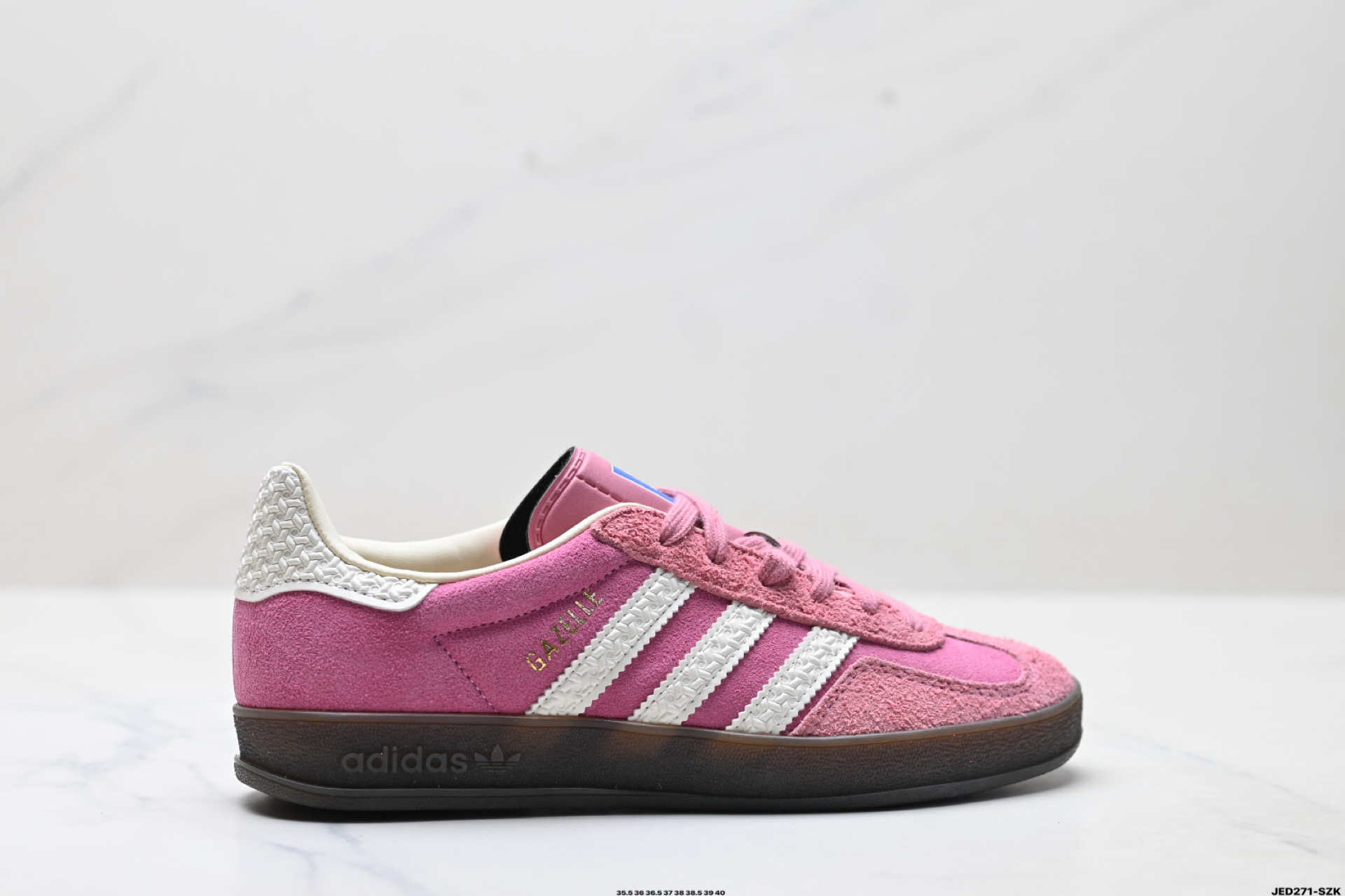 160 AdidOriginals Bad Bunny Gazelle INdoor 三叶草休闲防滑耐磨低帮板鞋 IF1809