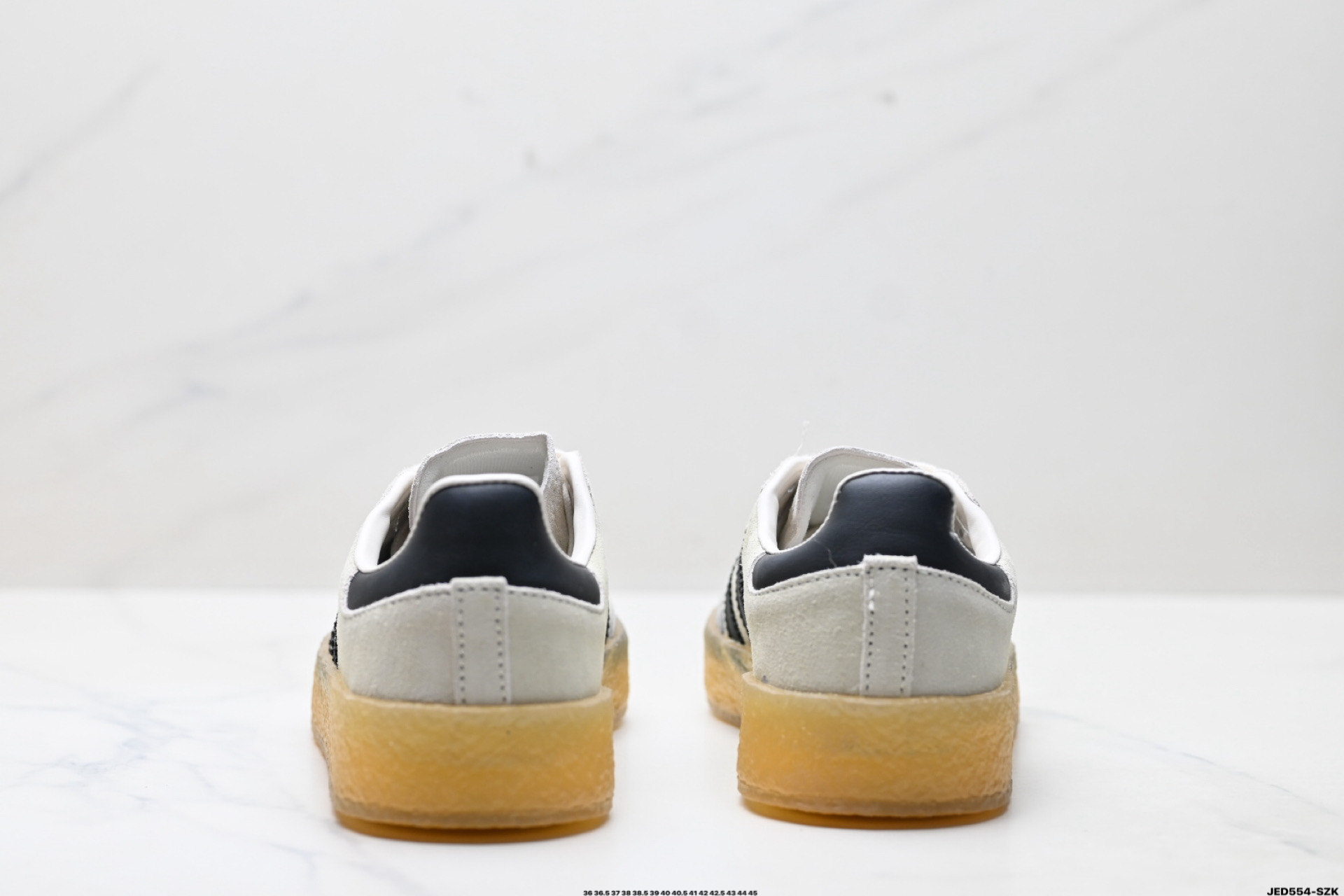 160 AdidSamba Kith Clarks 阿迪达斯 三叶草 复古休闲防滑耐磨低帮板鞋 IE4033