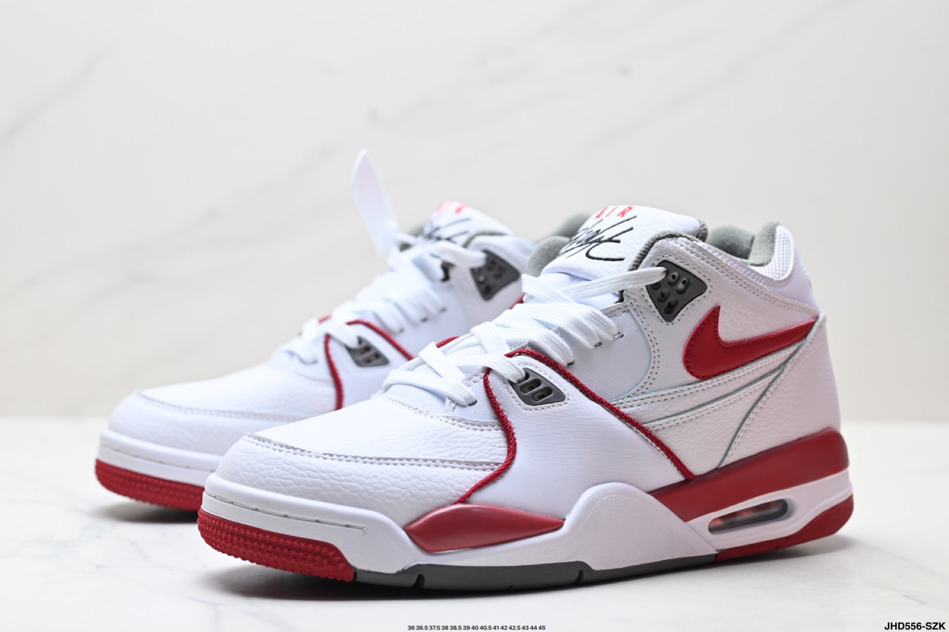 Nike Air Flight 89: Zapatillas de Baloncesto Retro en Blanco y Rojo 5 i1755965655660 8301 0 3