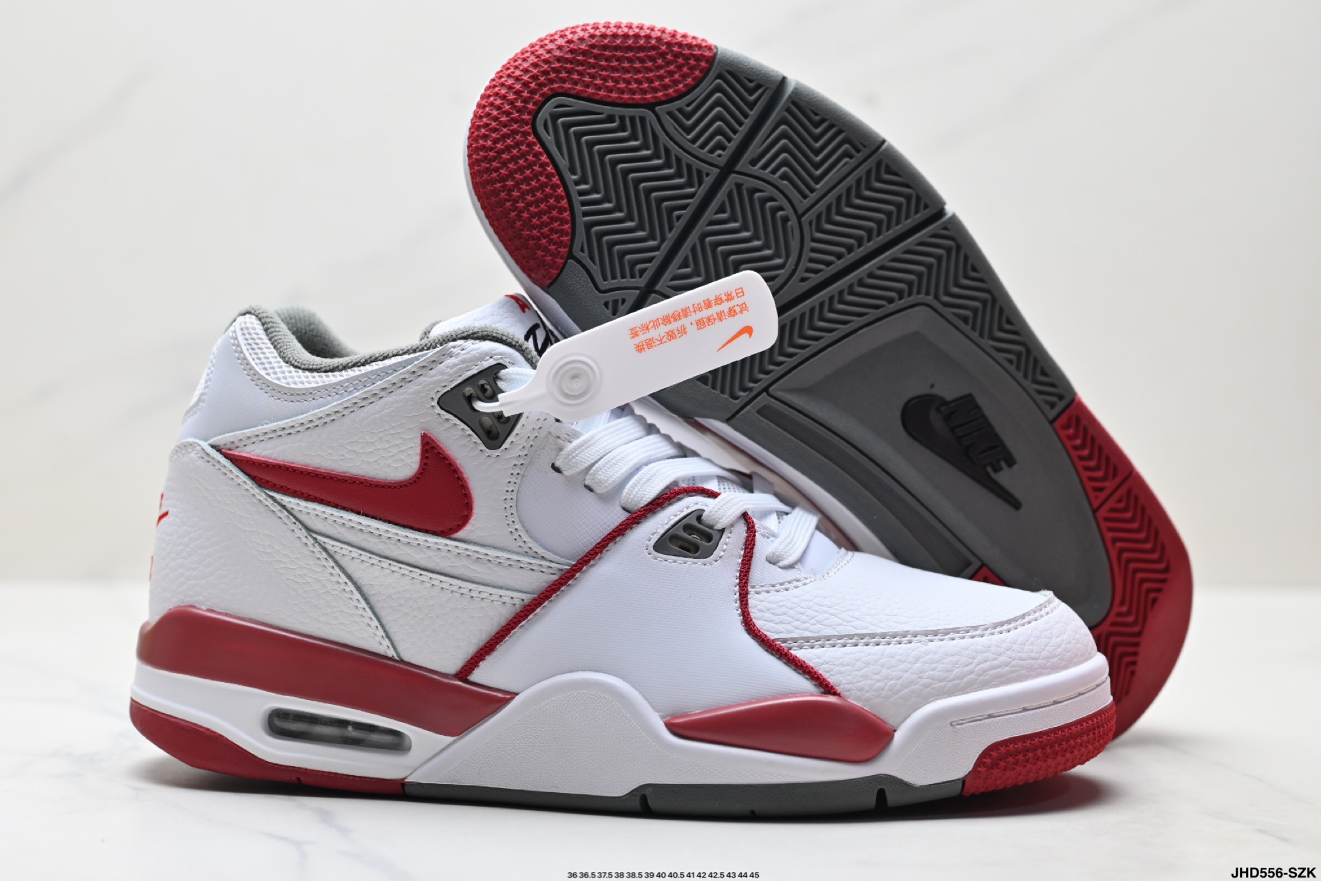 Nike Air Flight 89: Zapatillas de Baloncesto Retro en Blanco y Rojo 6 i1755965657298 3781 0 4