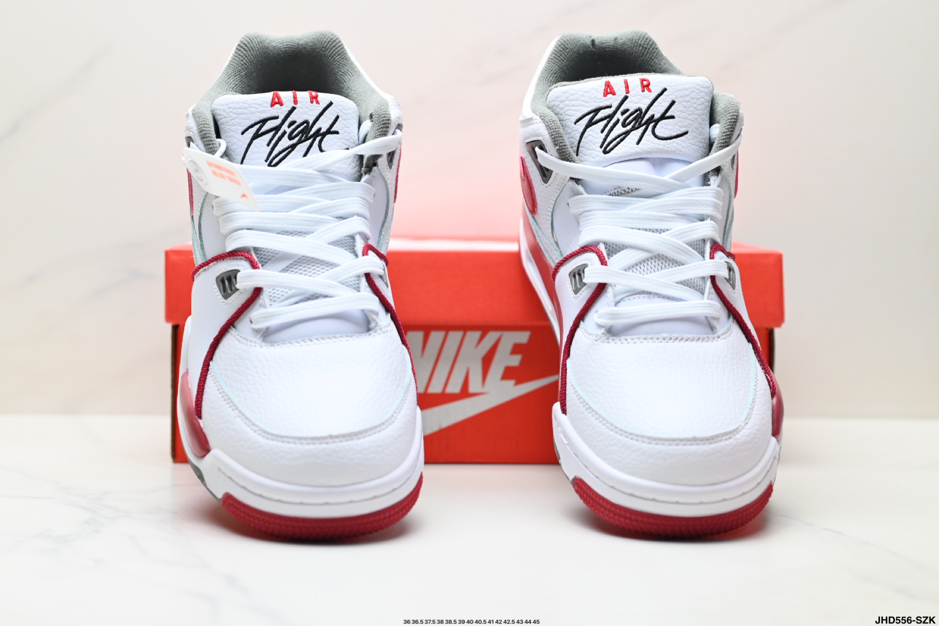 Nike Air Flight 89: Zapatillas de Baloncesto Retro en Blanco y Rojo 8 i1755965657302 3649 0 6