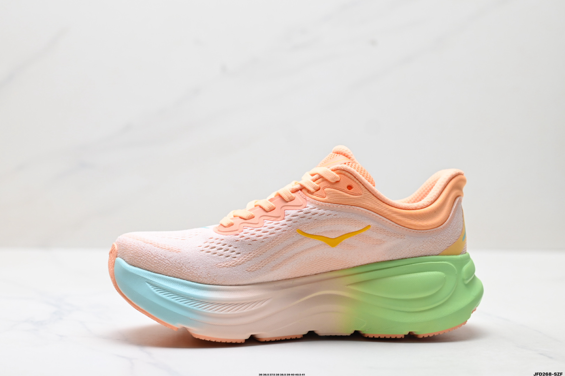 180 HOKA ONE ONE Bondi 9 复古舒适防滑耐磨 低帮 山地户外跑步鞋 1162012