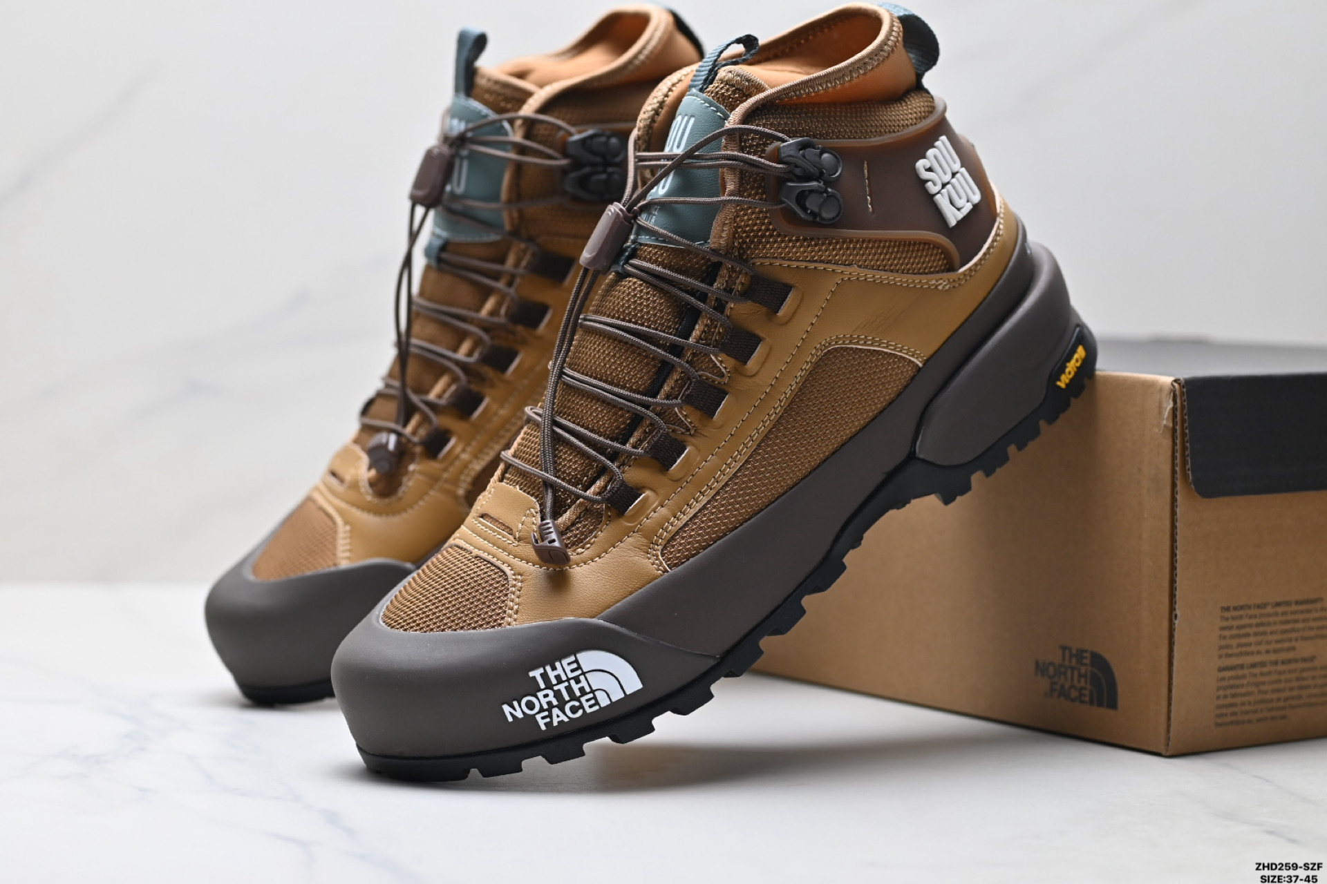 310 北面THE NORTH FACE SOUKUU 系列 百搭舒适 減震防滑耐磨 高帮 户外功能鞋 NF0A84SE041-090