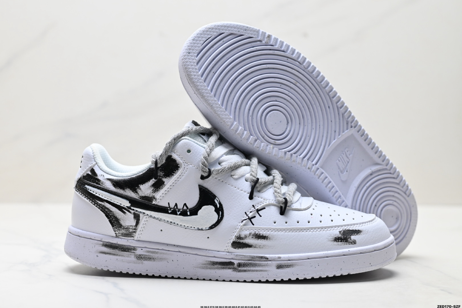 270 NIKE COURT VISILO ‘DIY’定制 低帮百搭 透气休闲运动板鞋  DH2987-101