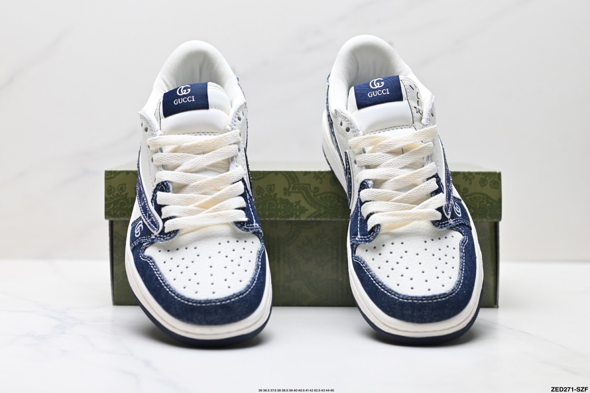 270 Nike Air Jordan 1 x Travis Scott AJ1倒勾 乔一倒钩 ‘DIY’定制 耐克 低帮文化篮球鞋  JW1188-147