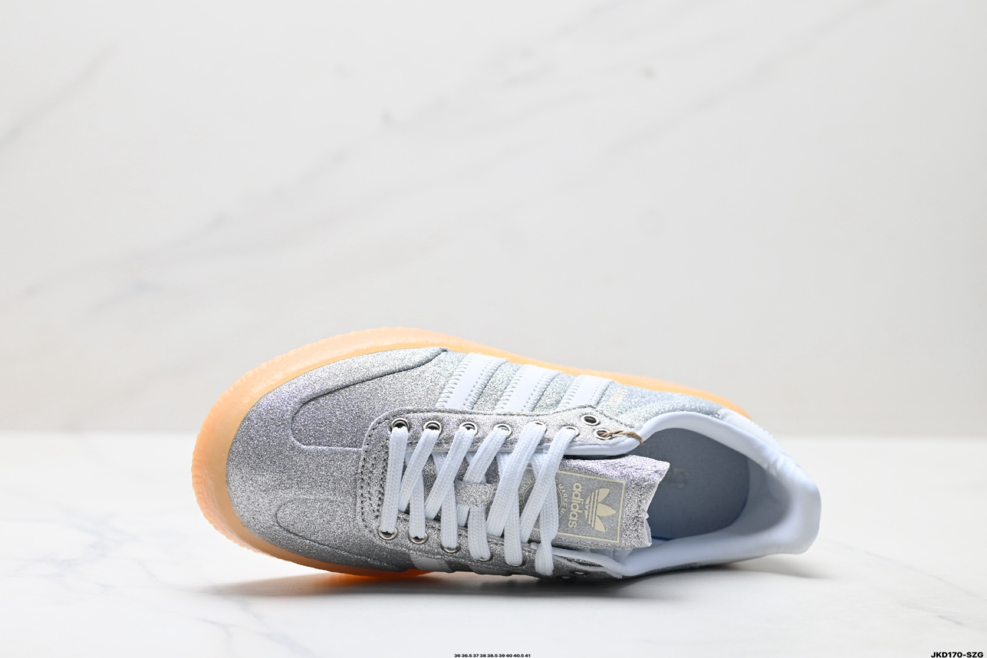 Adidas Originals Samba XLG 桑巴舞系列 阿迪达斯 三叶草 绅士德训足球风百搭低帮休闲运动板鞋 JI1348